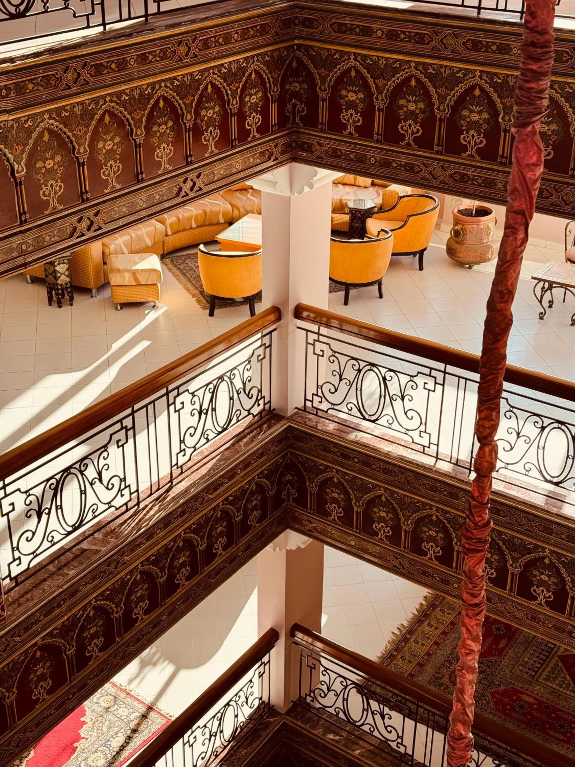 Living room in Hotel Idou Tiznit