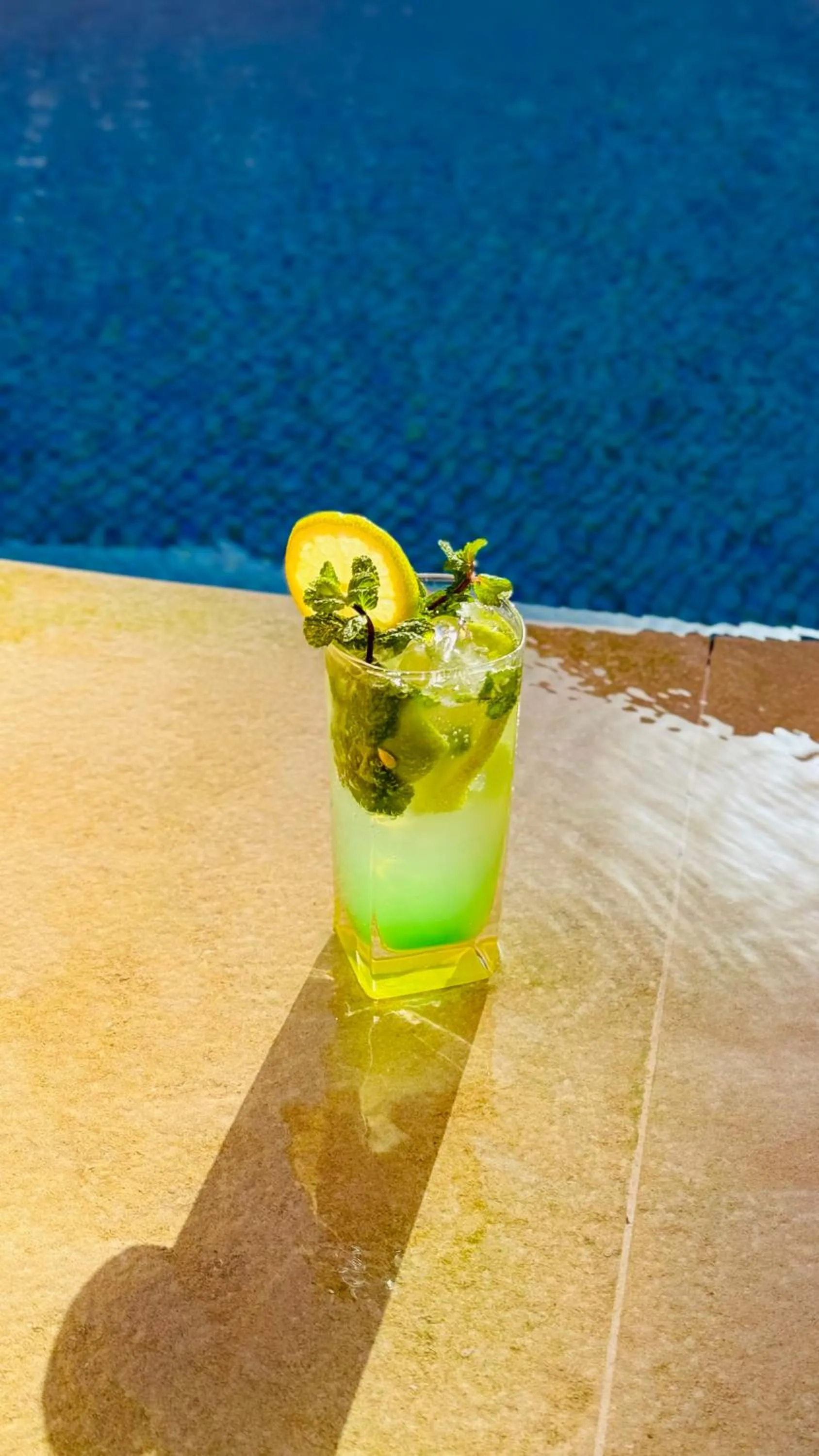 Pool view in Hotel Idou Tiznit