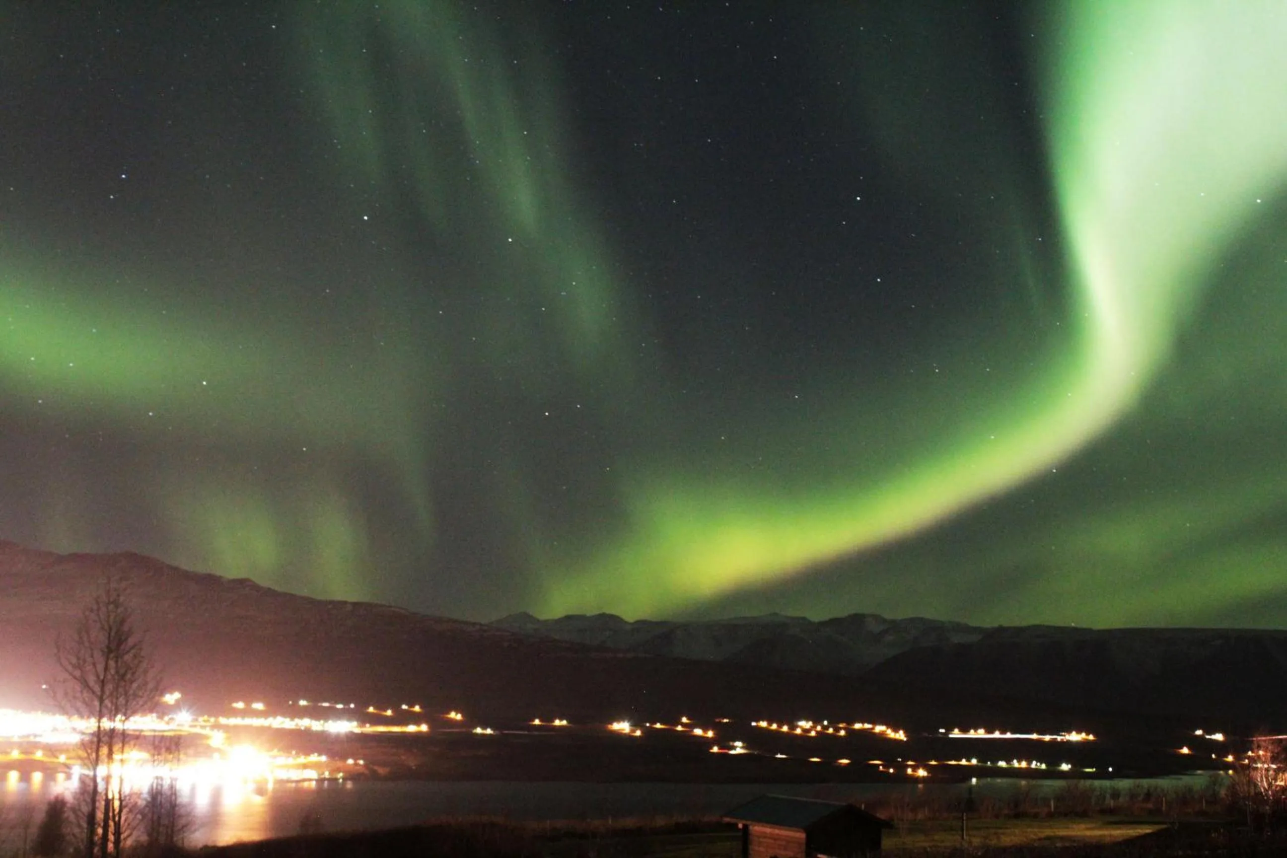 View (from property/room) in Akureyri Log Cottage