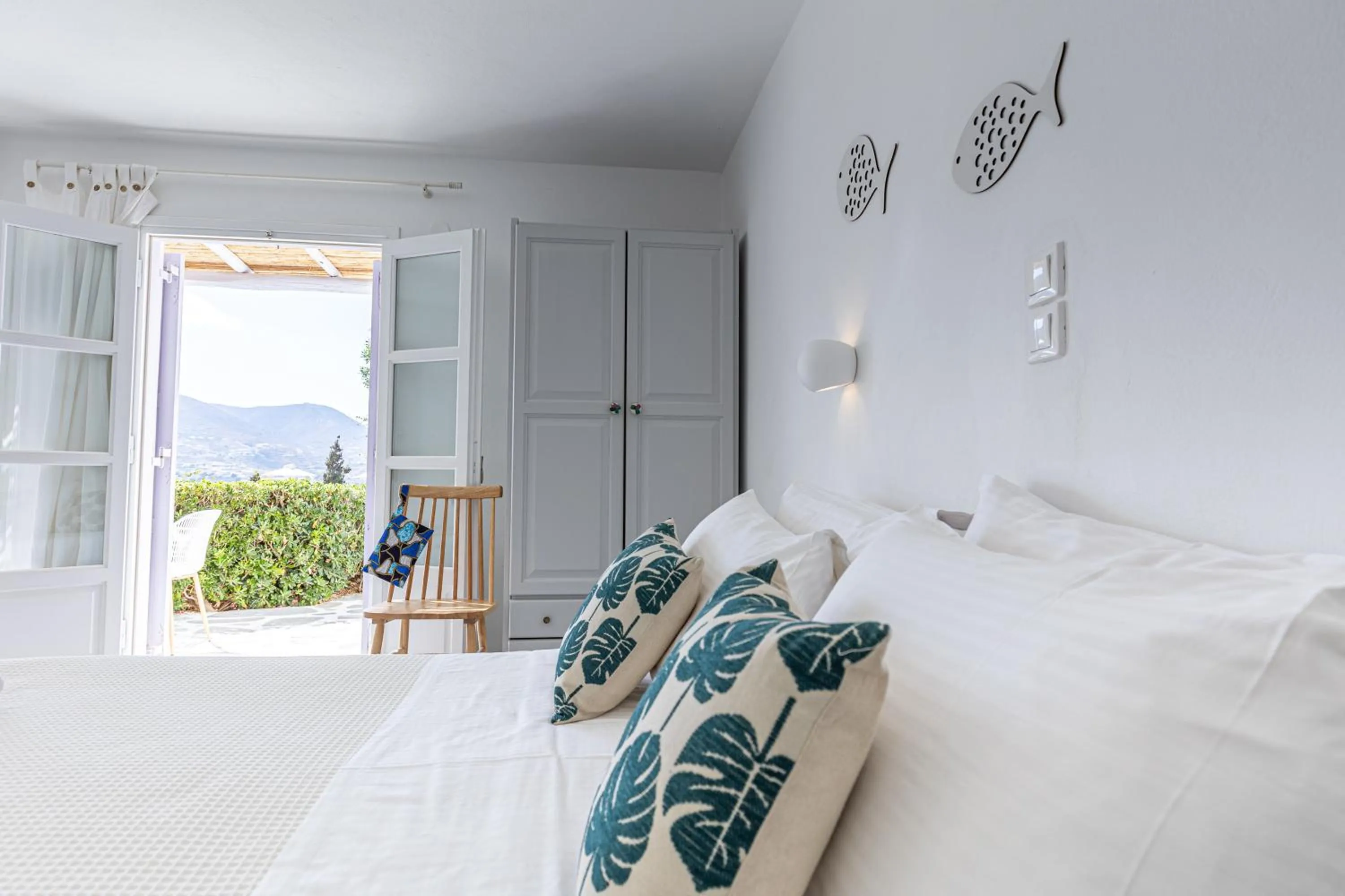 Quadruple Room with Sea View in Akrotiri Hotel