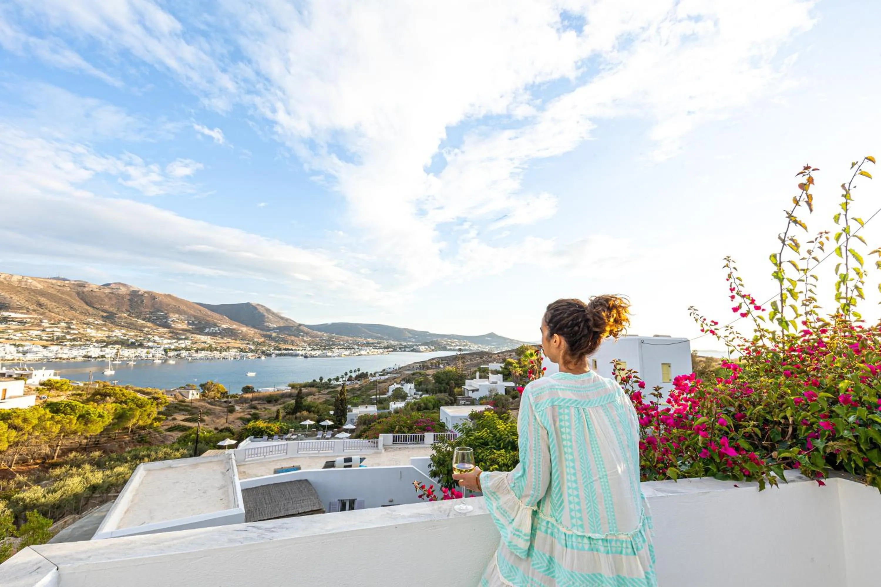 Balcony/Terrace in Akrotiri Hotel