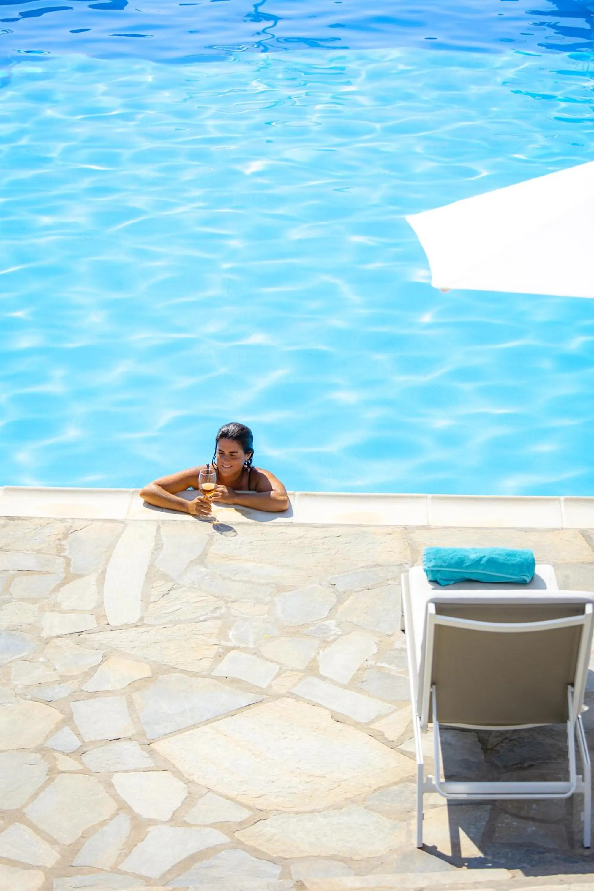 Swimming pool in Akrotiri Hotel
