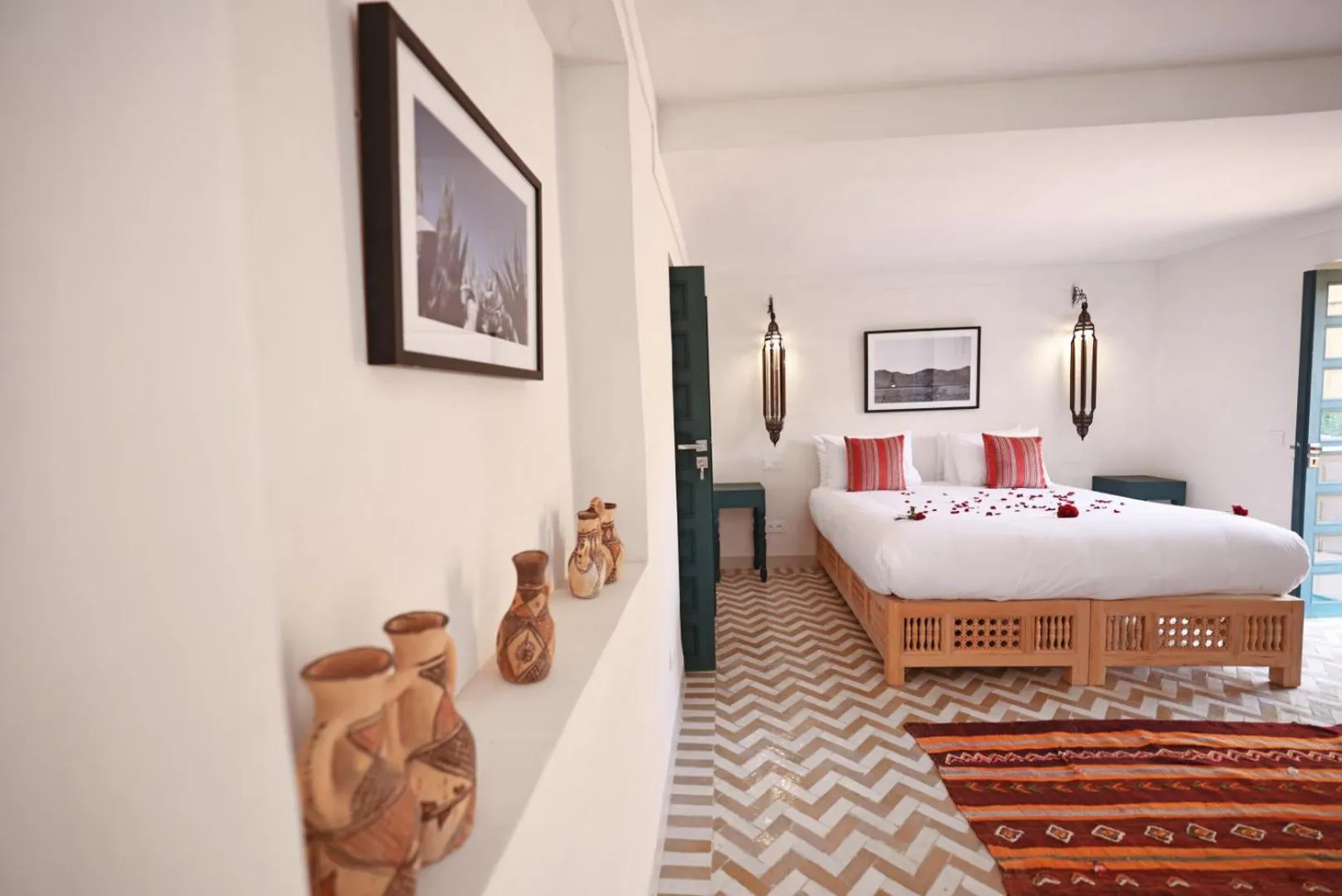 Bedroom, Bed in Hotel & Spa Dar Baraka & Karam