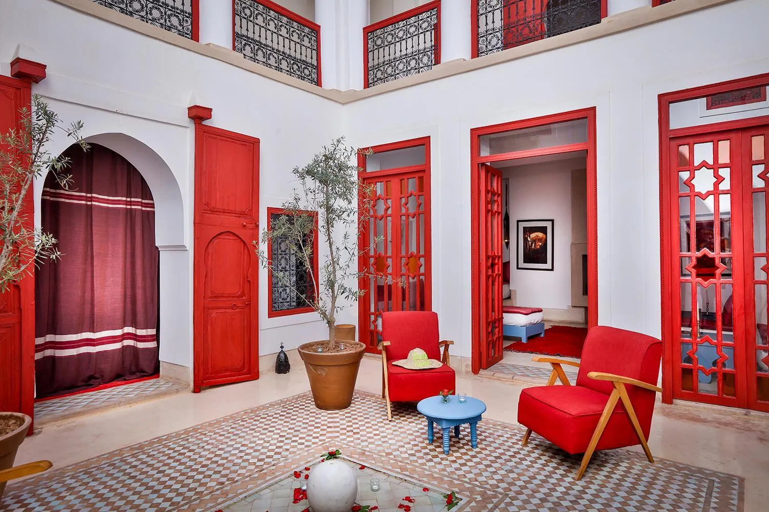 Patio in Hotel & Spa Dar Baraka & Karam