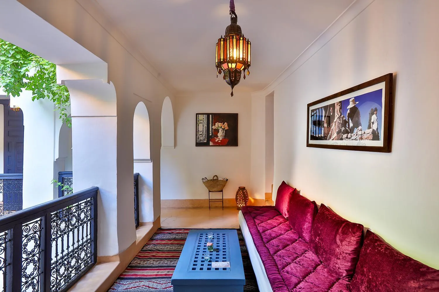 Patio in Hotel & Spa Dar Baraka & Karam