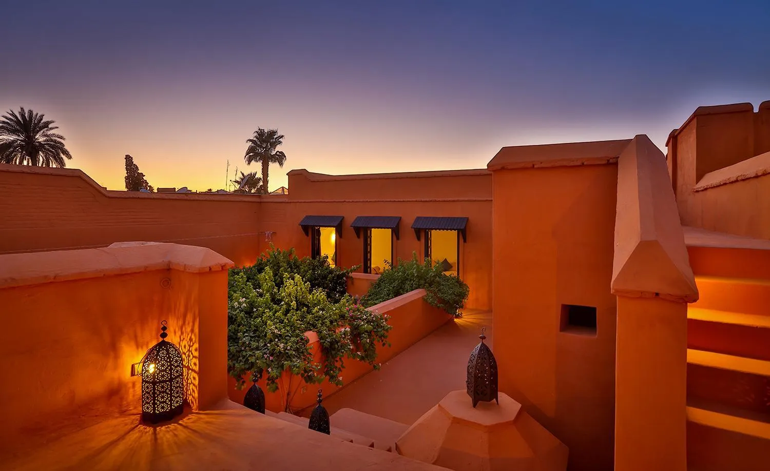 Patio in Hotel & Spa Dar Baraka & Karam