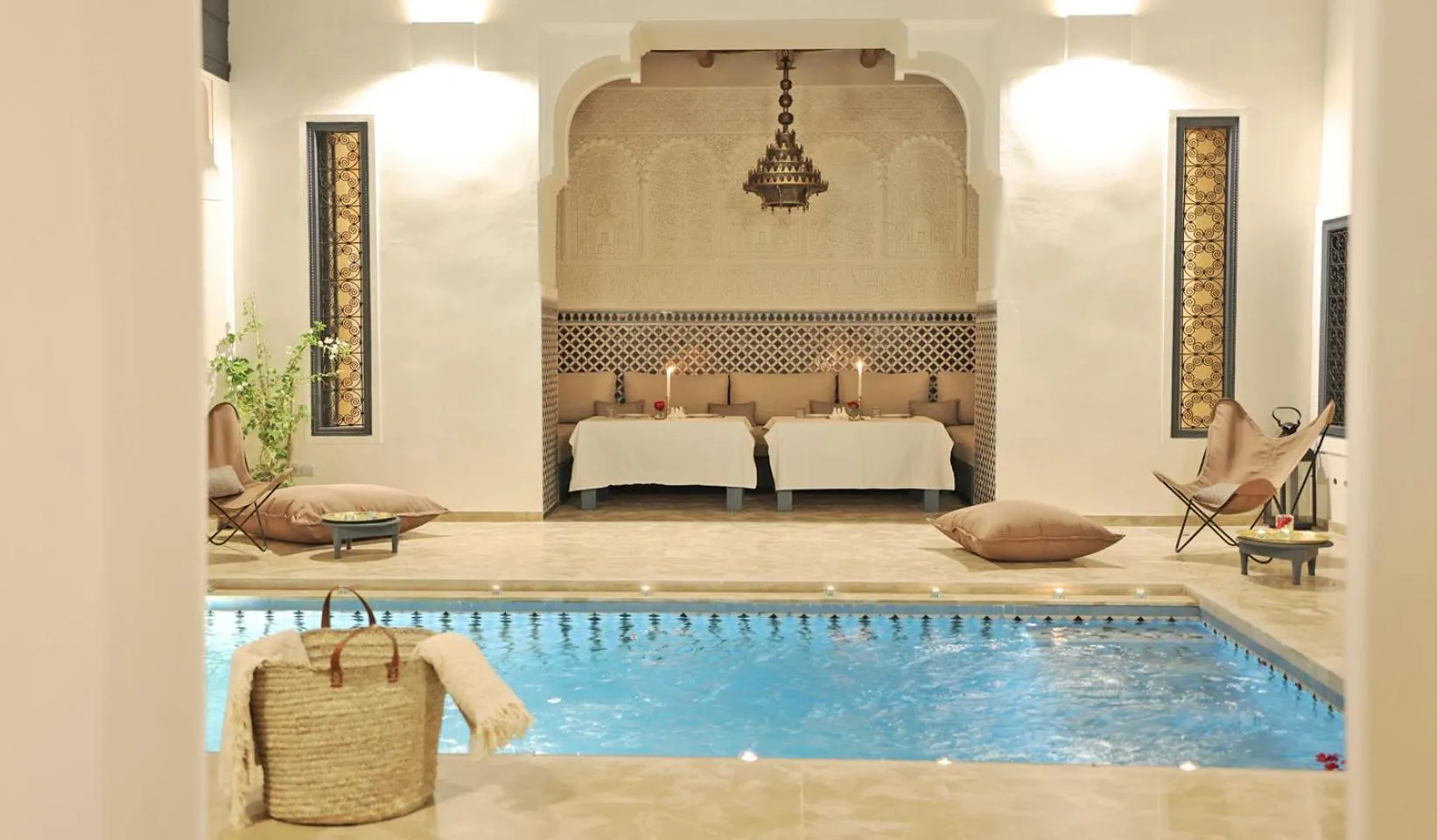 Pool view in Hotel & Spa Dar Baraka & Karam