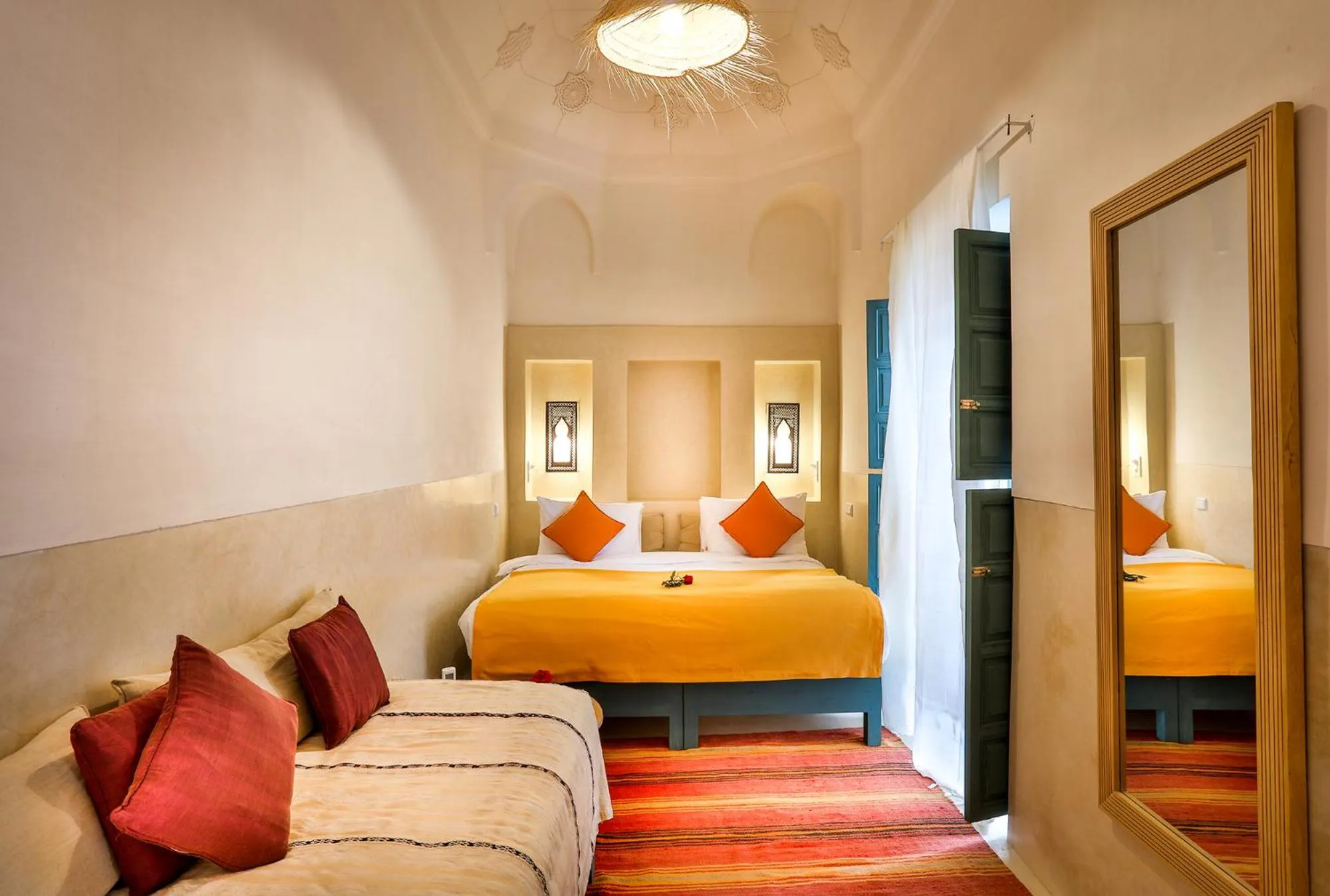 Bedroom, Bed in Hotel & Spa Dar Baraka & Karam