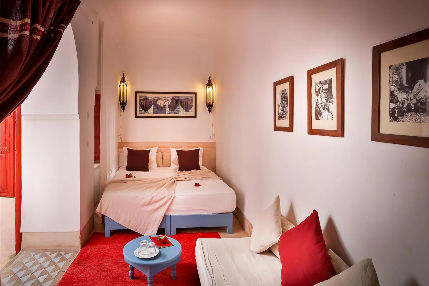 Bedroom, Bed in Hotel & Spa Dar Baraka & Karam