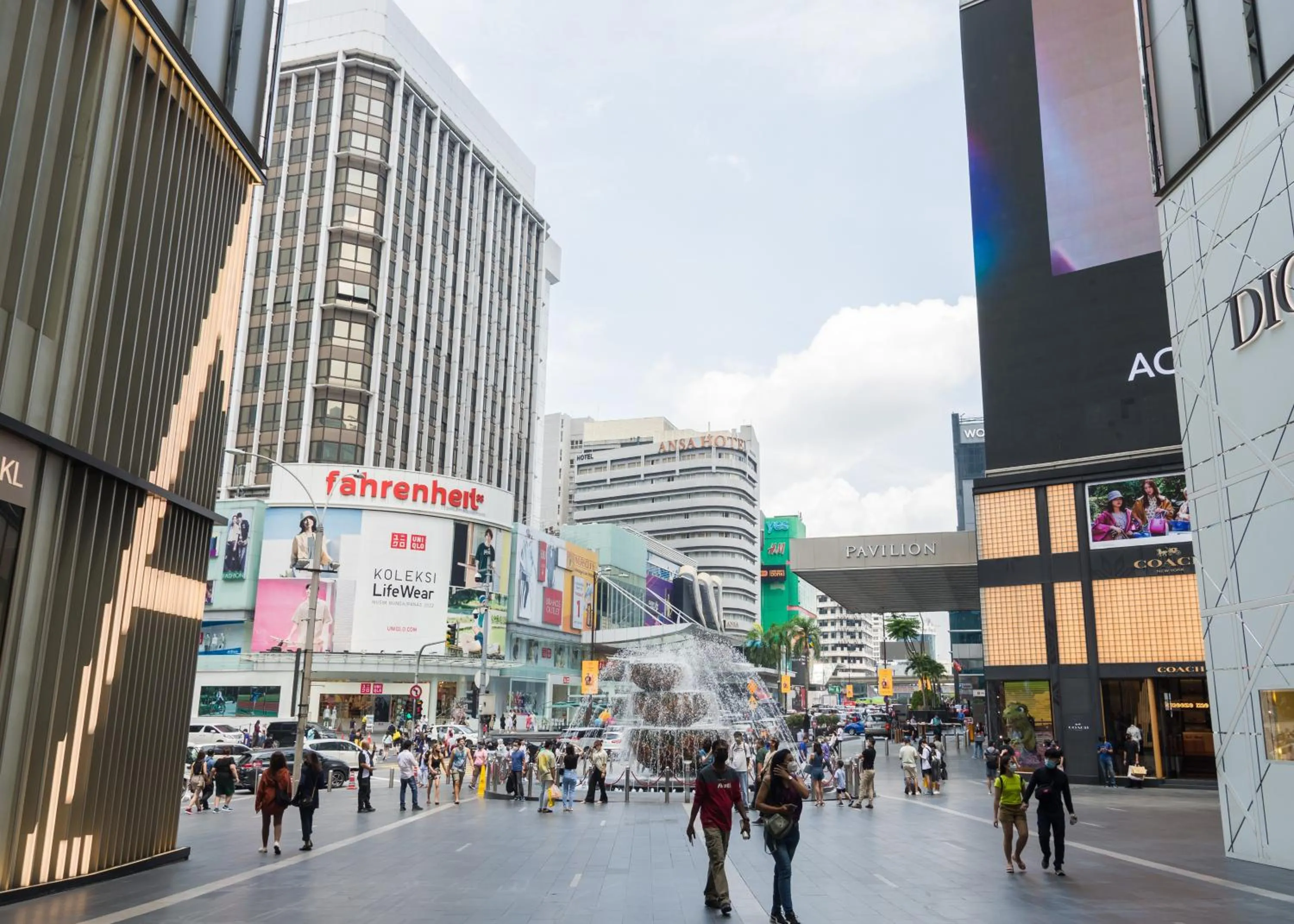 Street view in ANSA Hotel Kuala Lumpur
