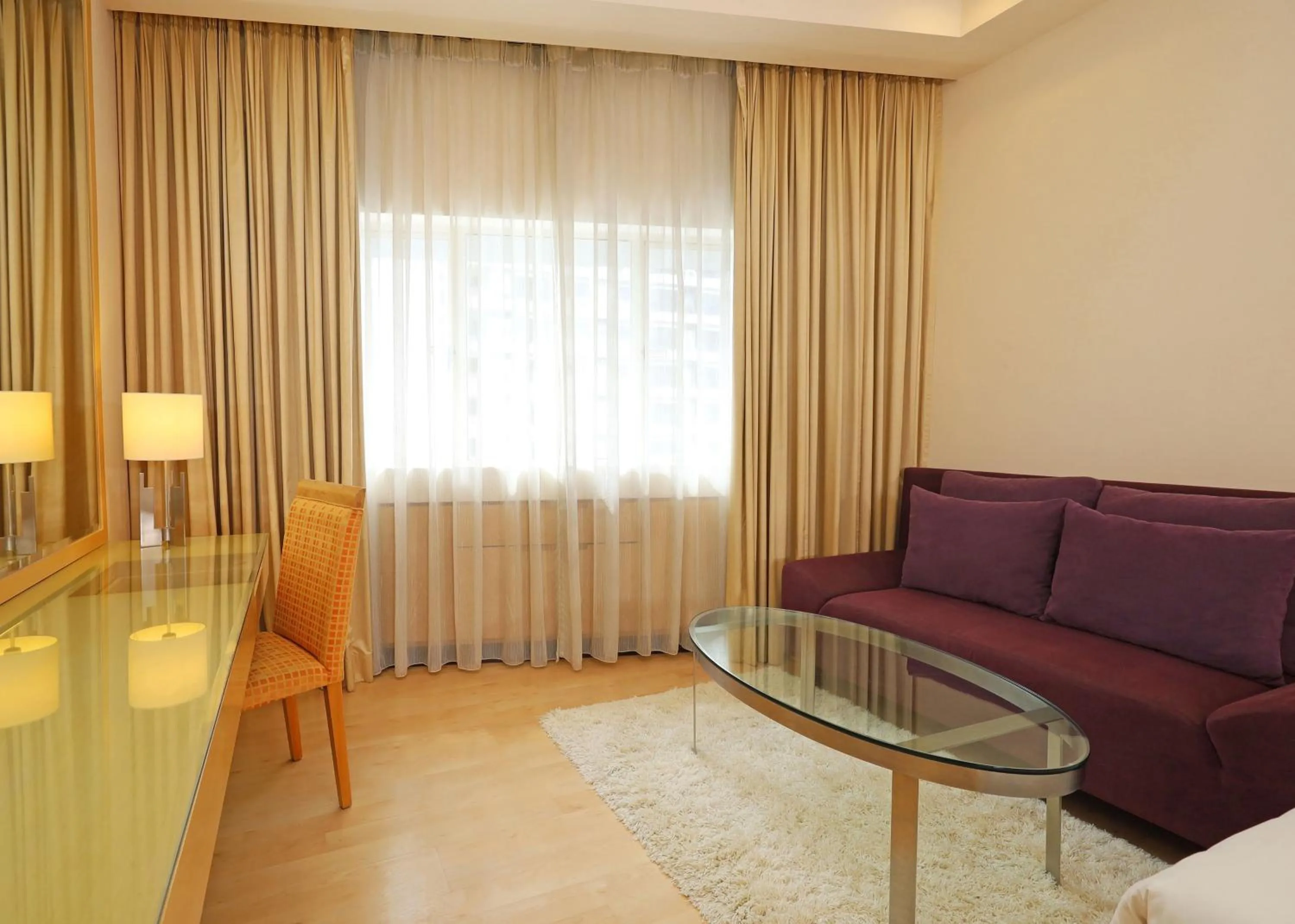 Seating area in ANSA Hotel Kuala Lumpur