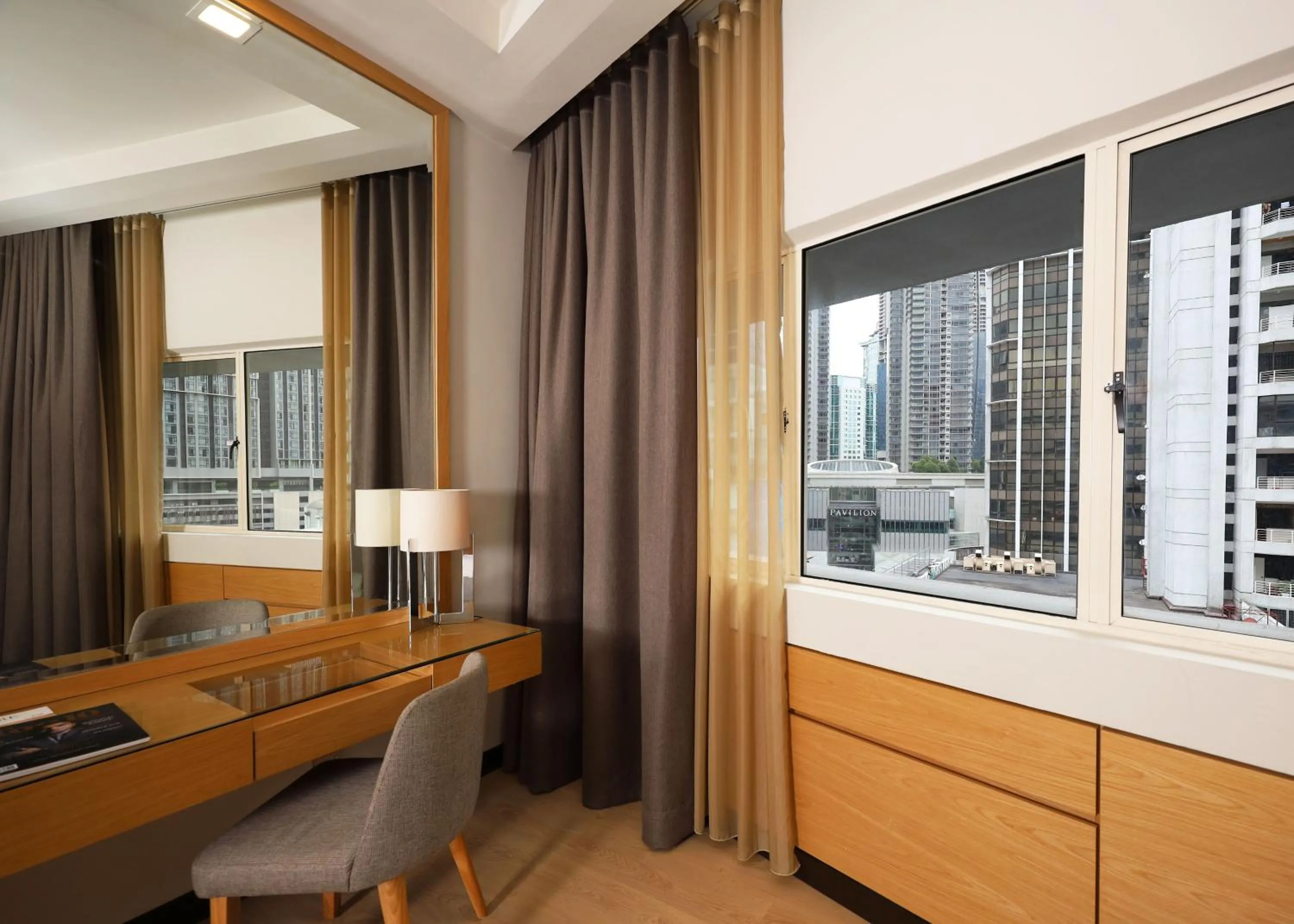 Seating area in ANSA Hotel Kuala Lumpur