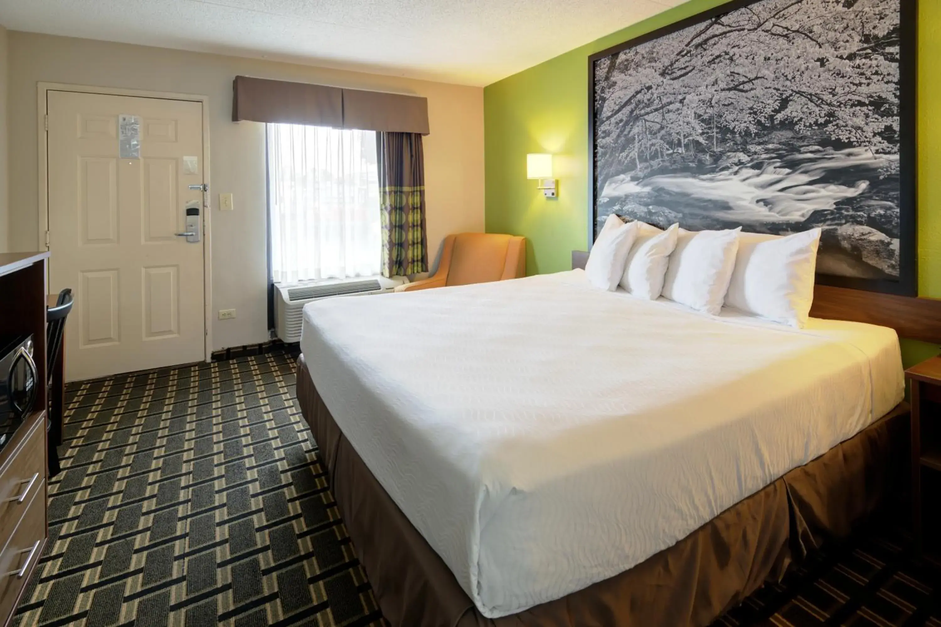 Bed in Super 8 by Wyndham Knoxville West/Farragut Bed in Super 8 by Wyndham Knoxville West/Farragut