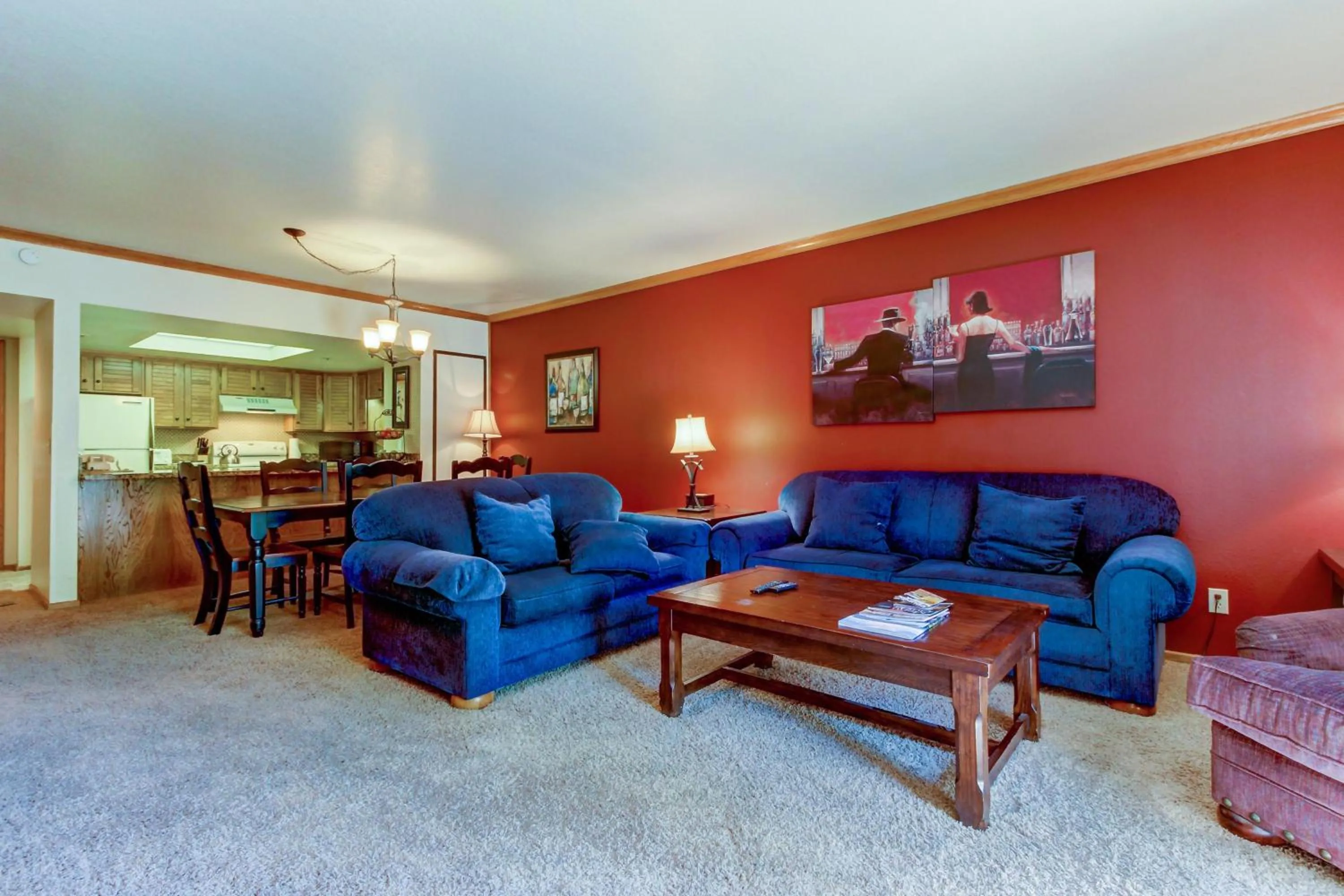 Living room in Park Station Luxury Retreat