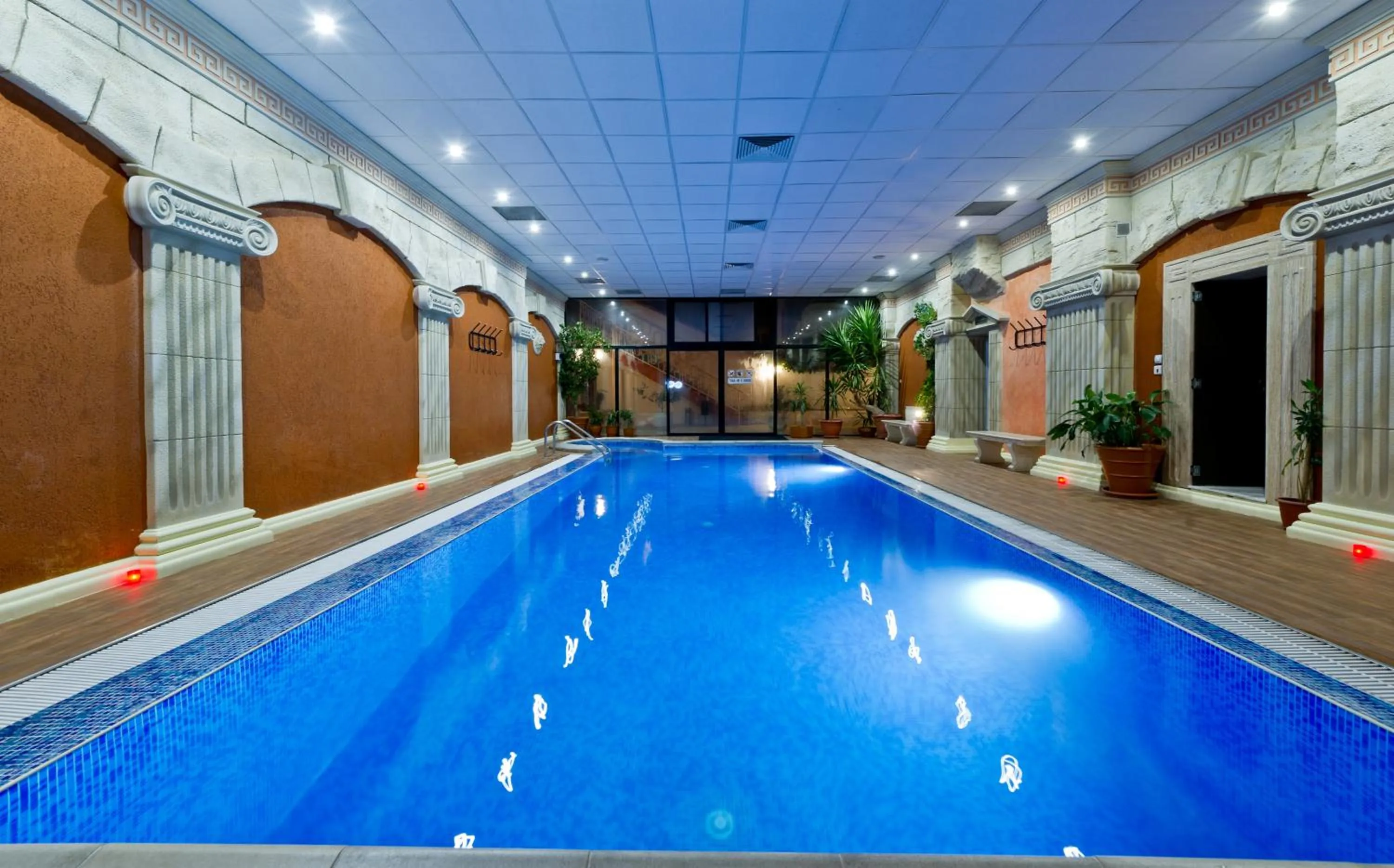 Swimming pool in Spa Hotel Spartak