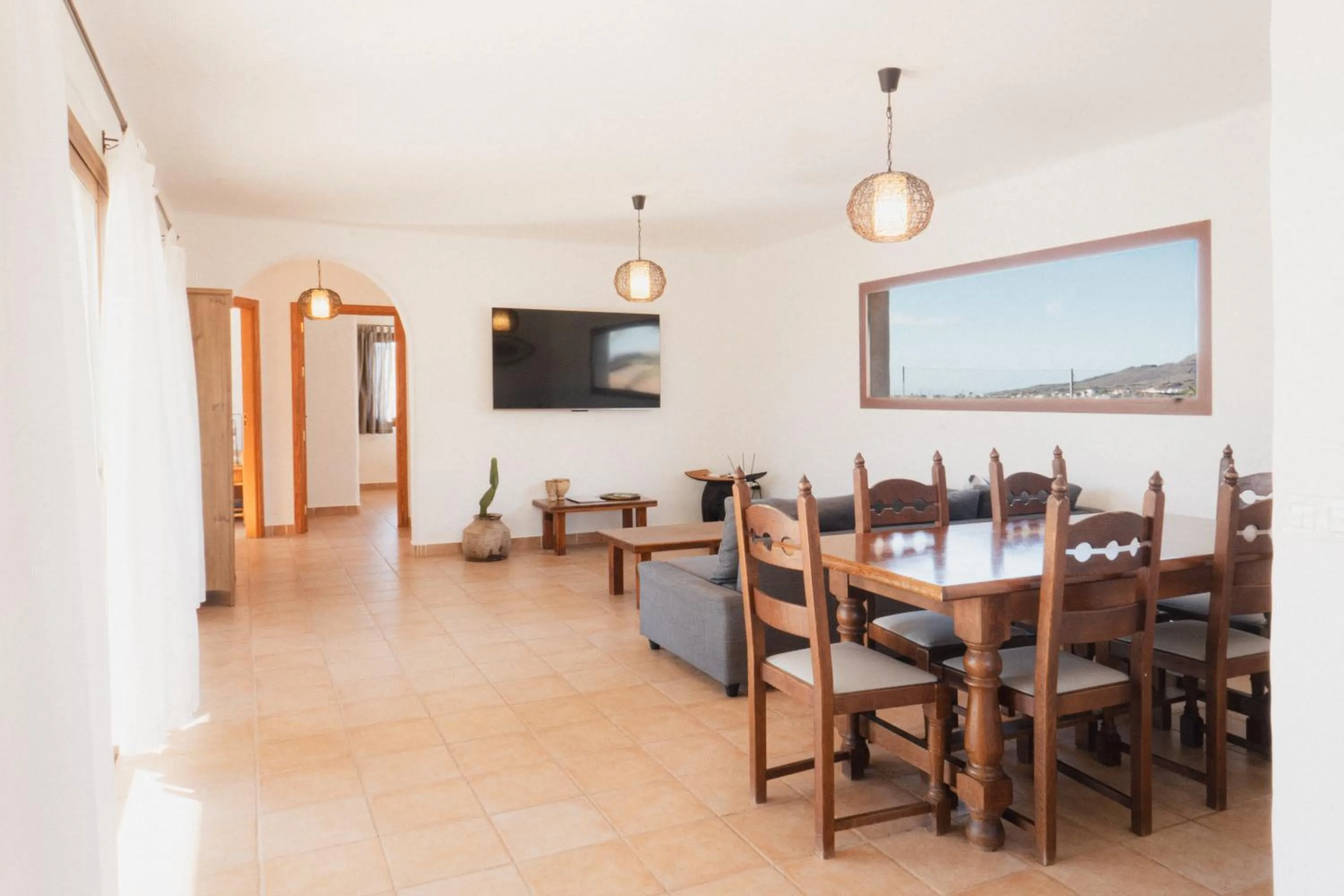 Living room in Villa Upupa