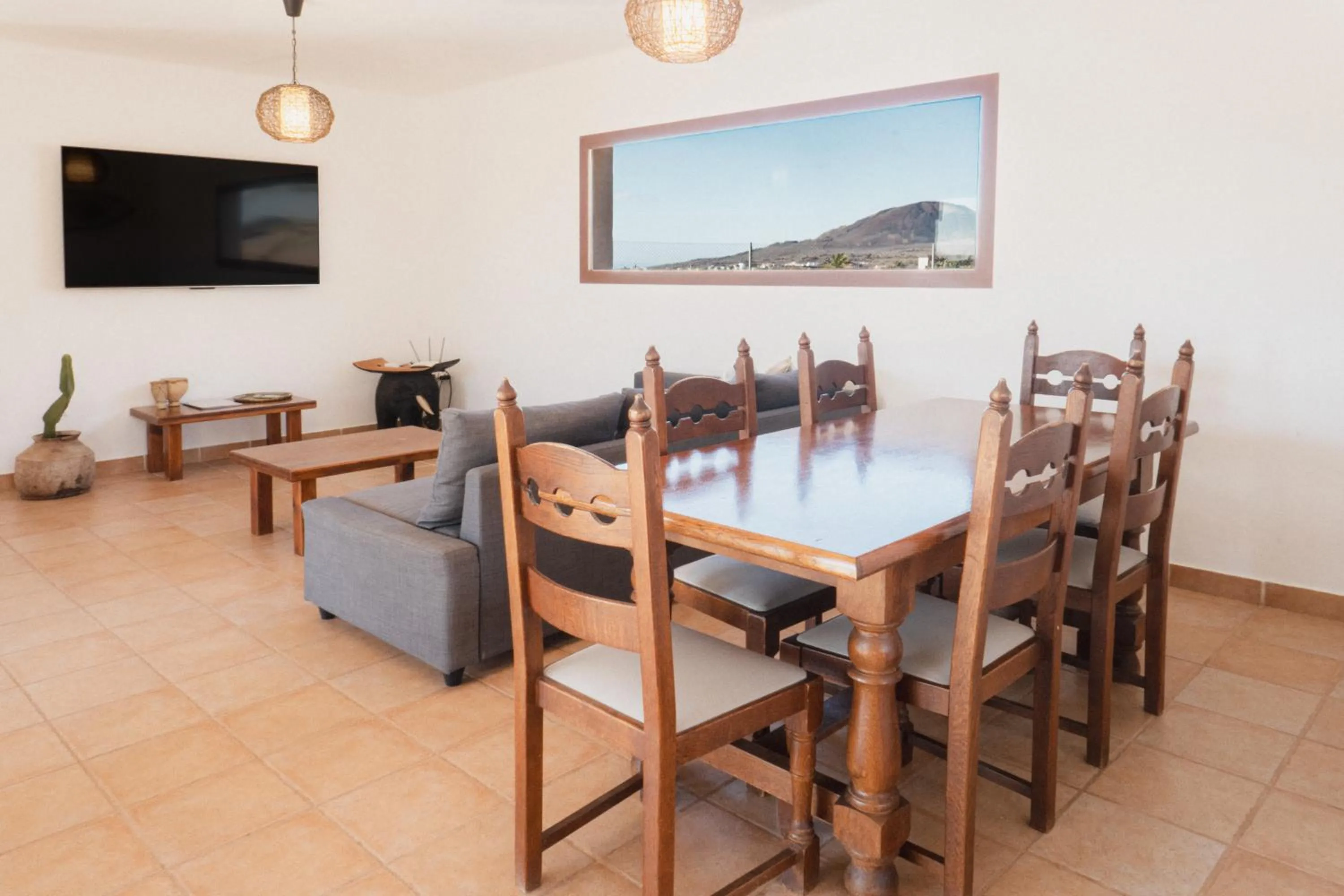 Living room in Villa Upupa