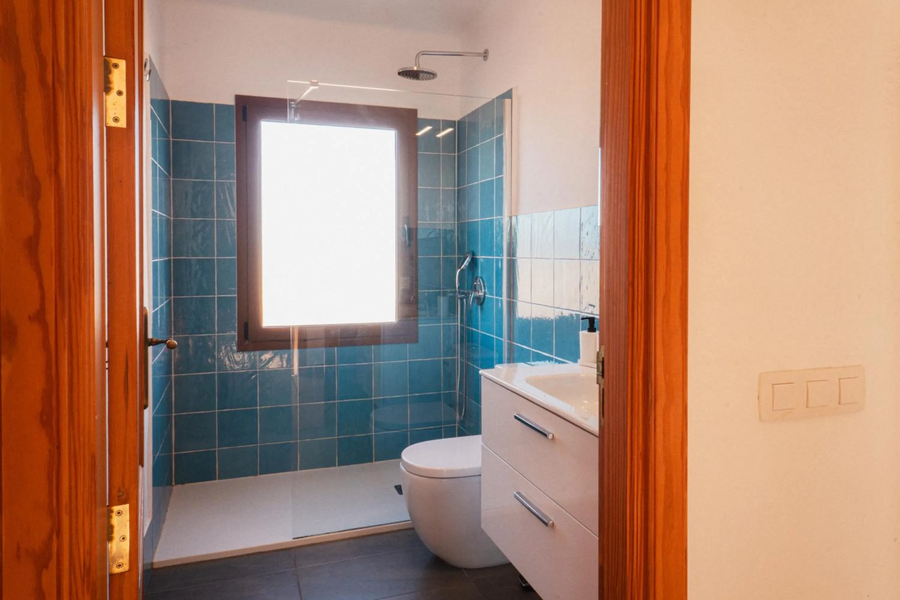 Shower in Villa Upupa