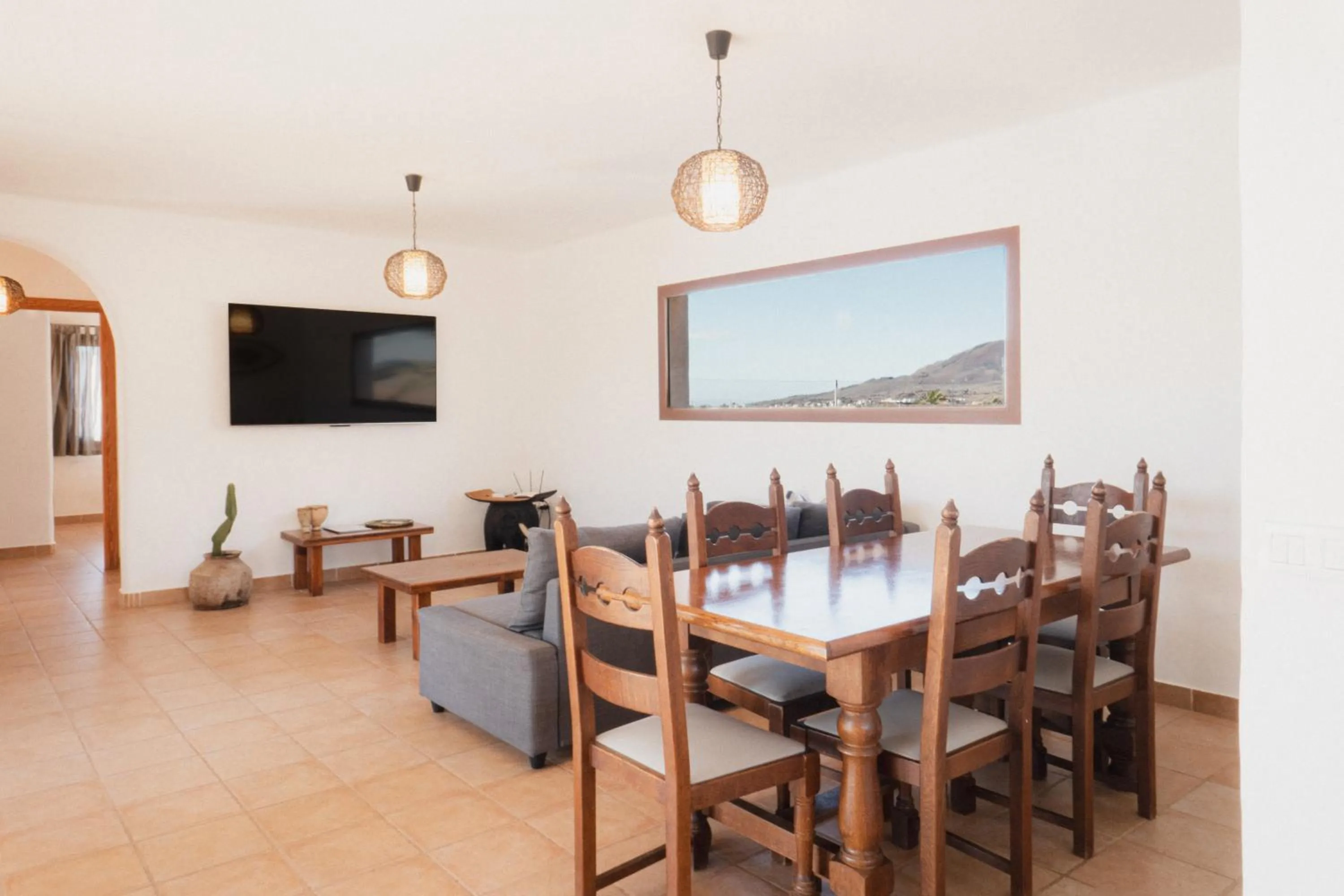 Living room in Villa Upupa