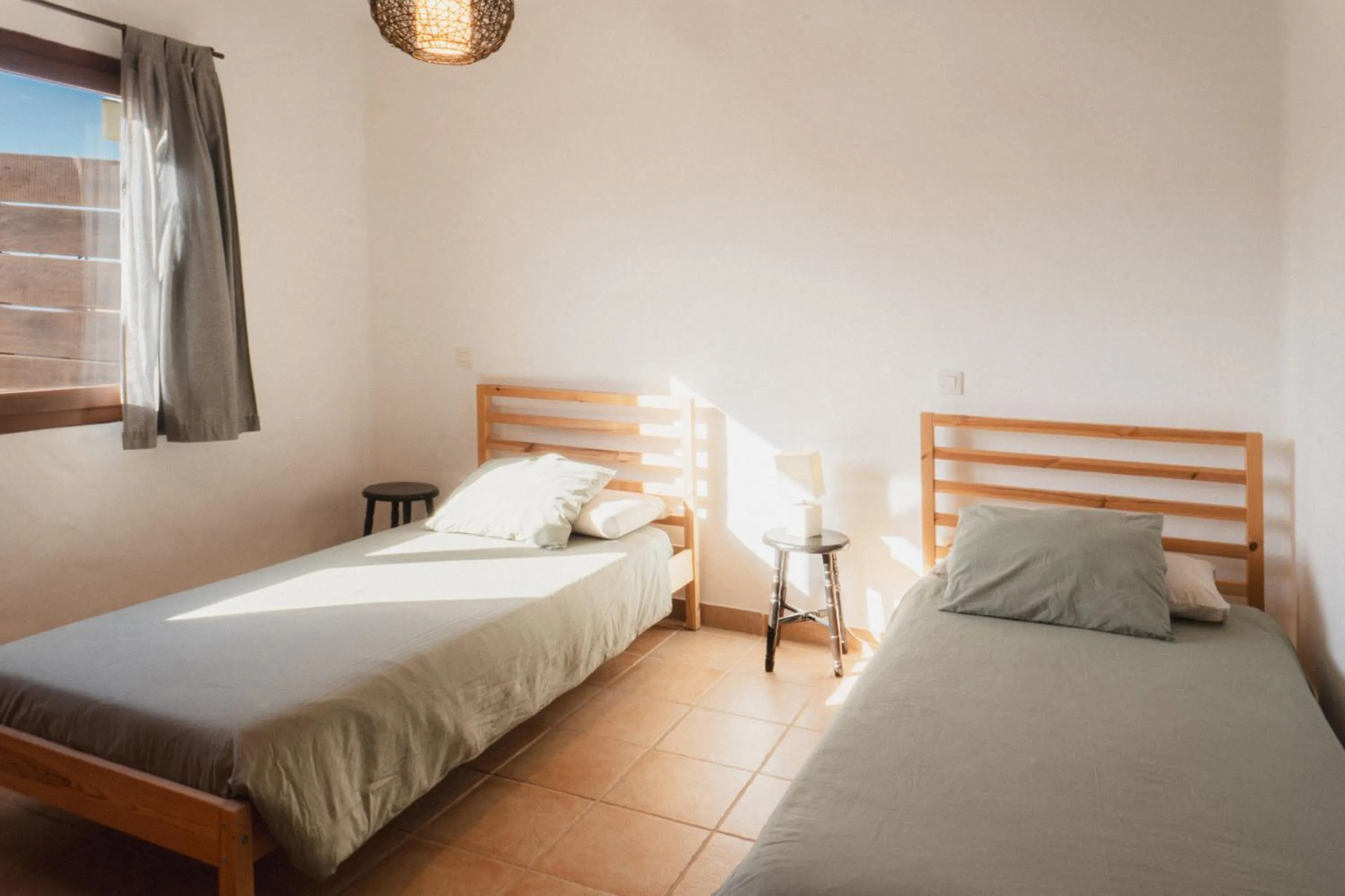Bed in Villa Upupa