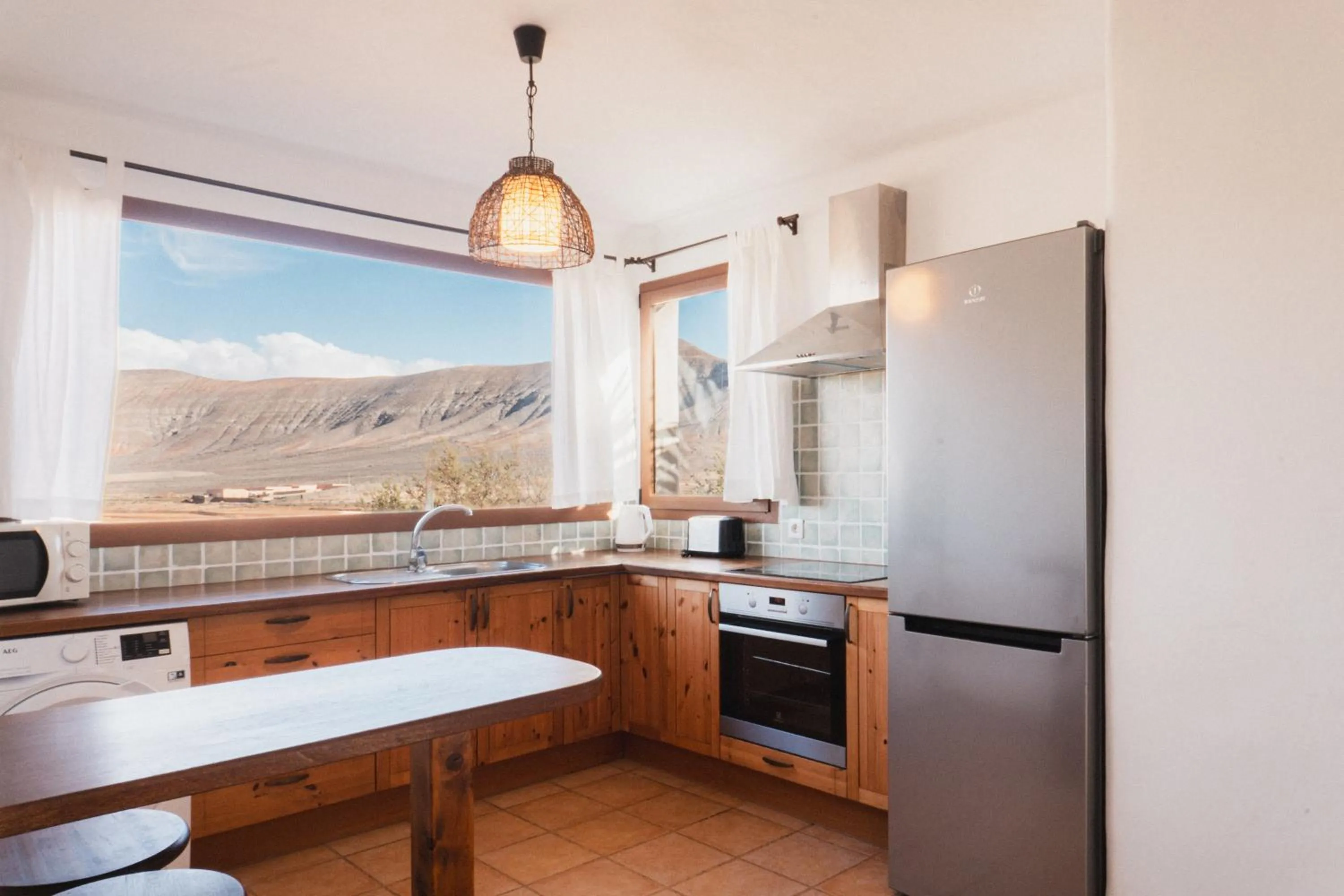 kitchen in Villa Upupa