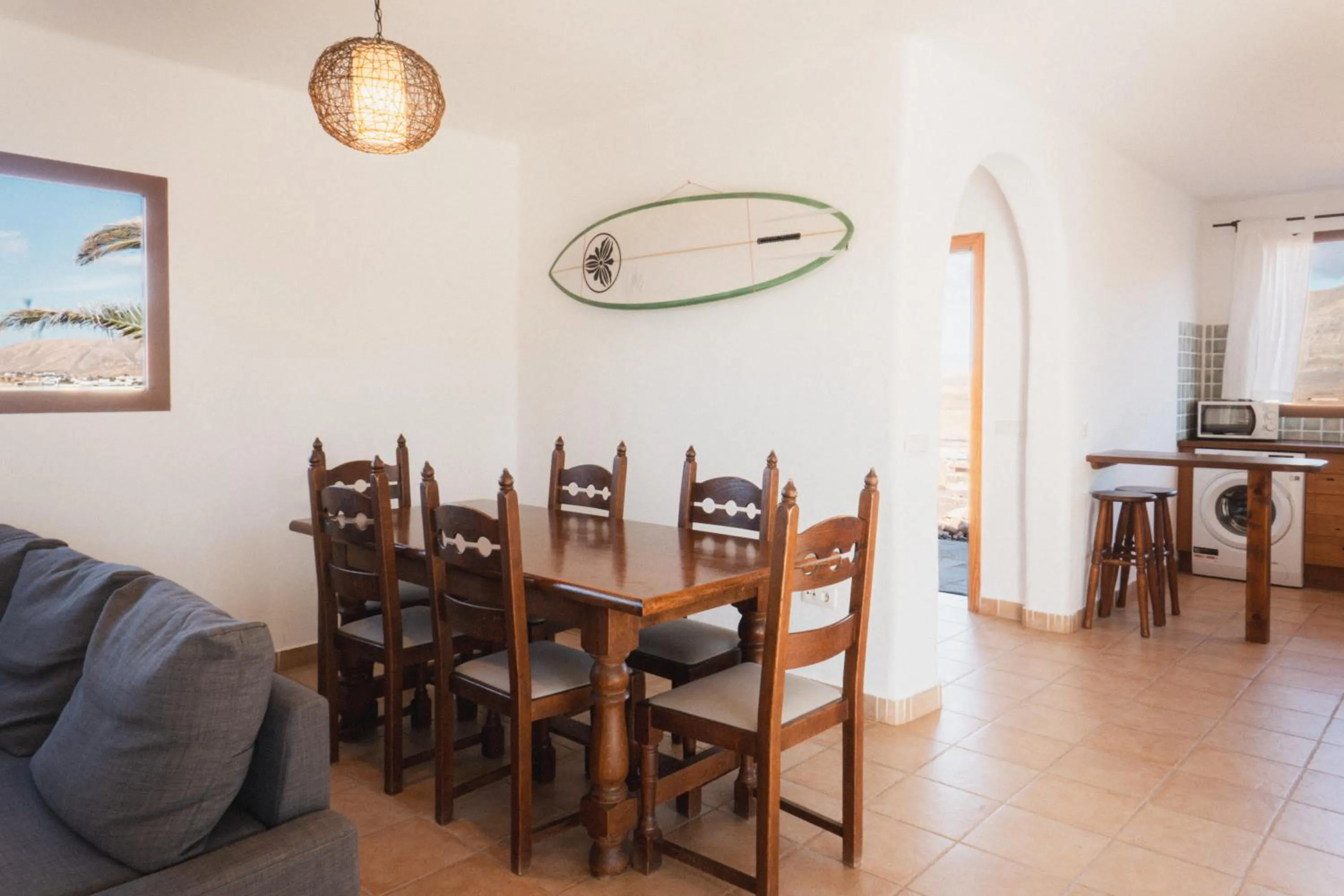 Dining area in Villa Upupa