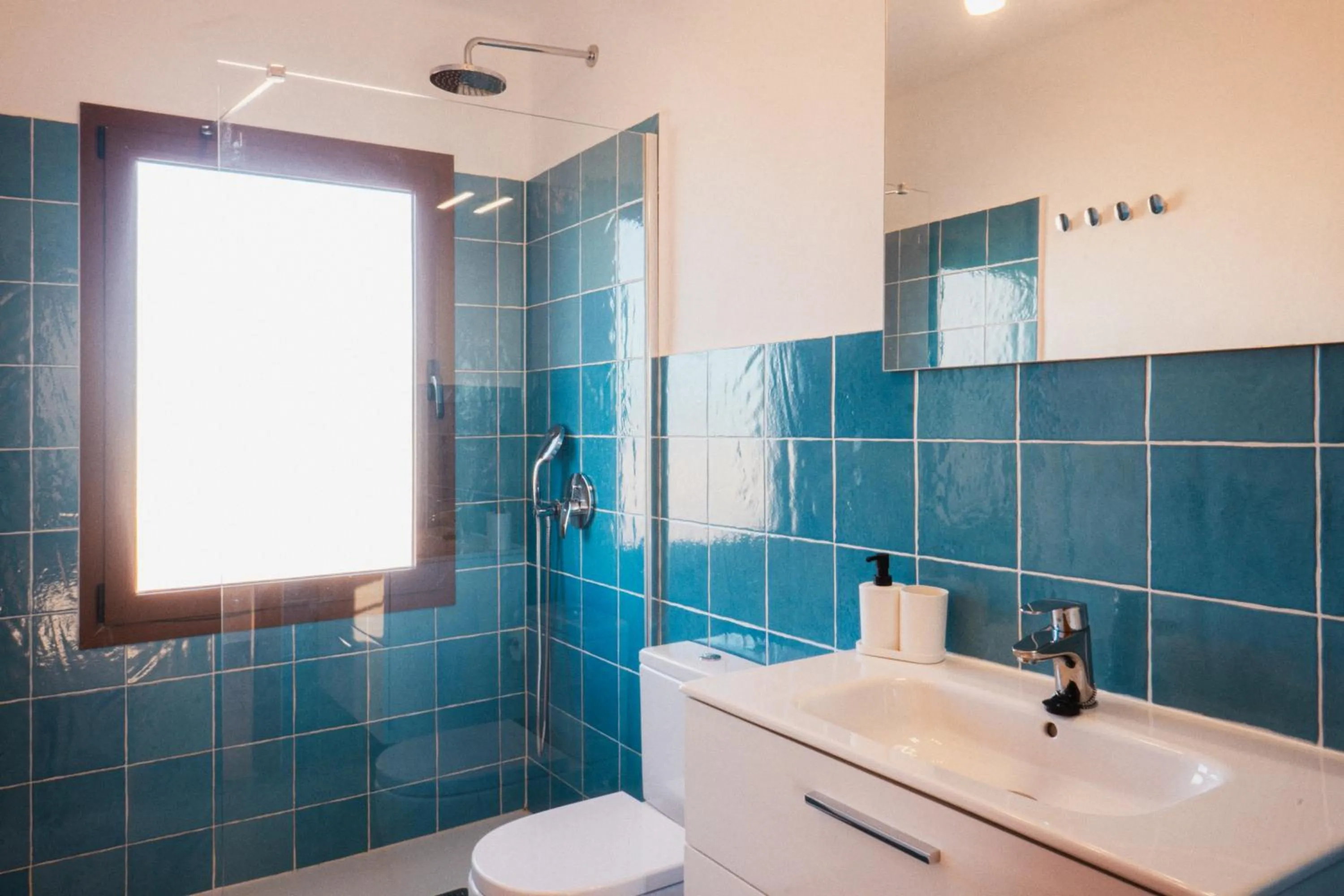 Shower in Villa Upupa