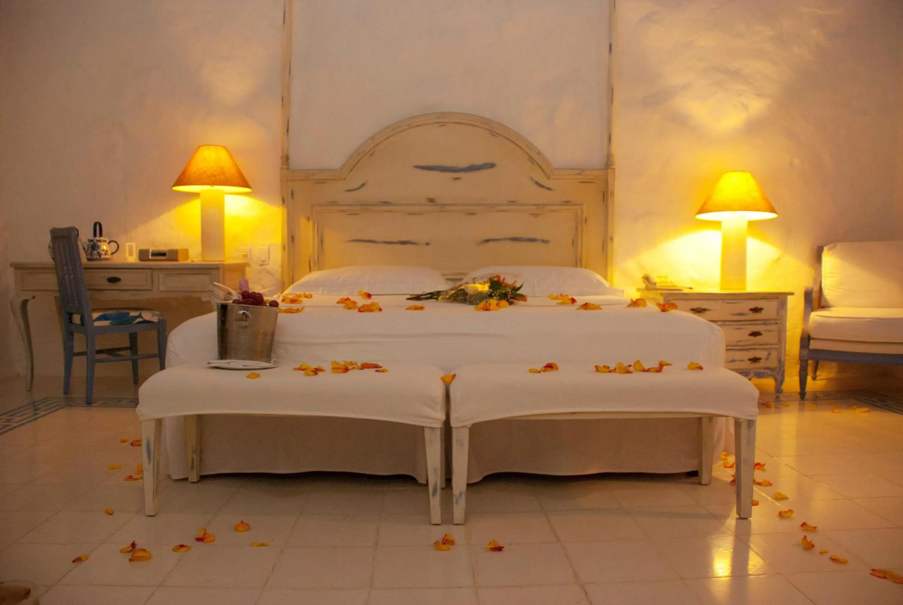 Bed in Hotel Casa Quero