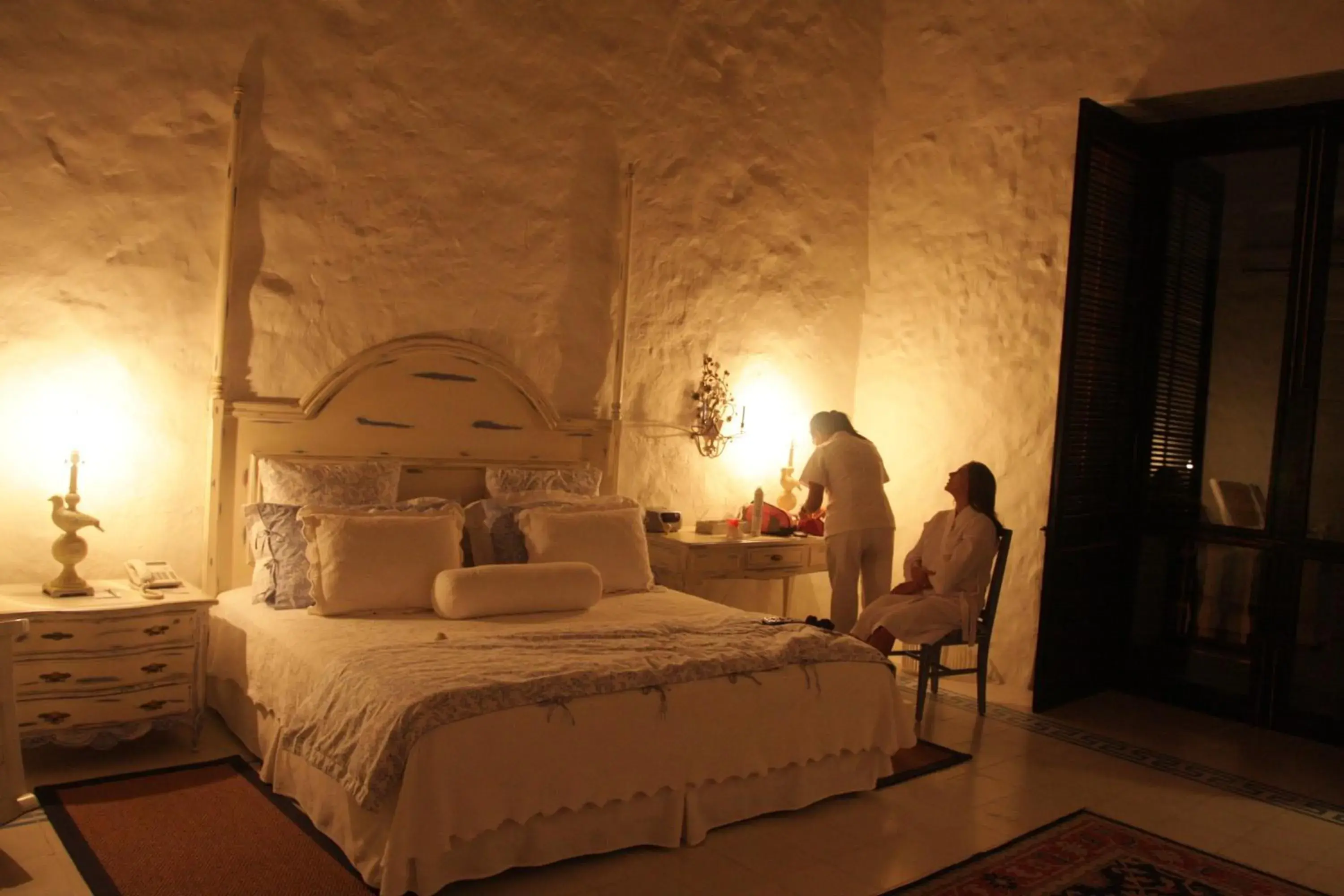 Bed in Hotel Casa Quero Bed in Hotel Casa Quero