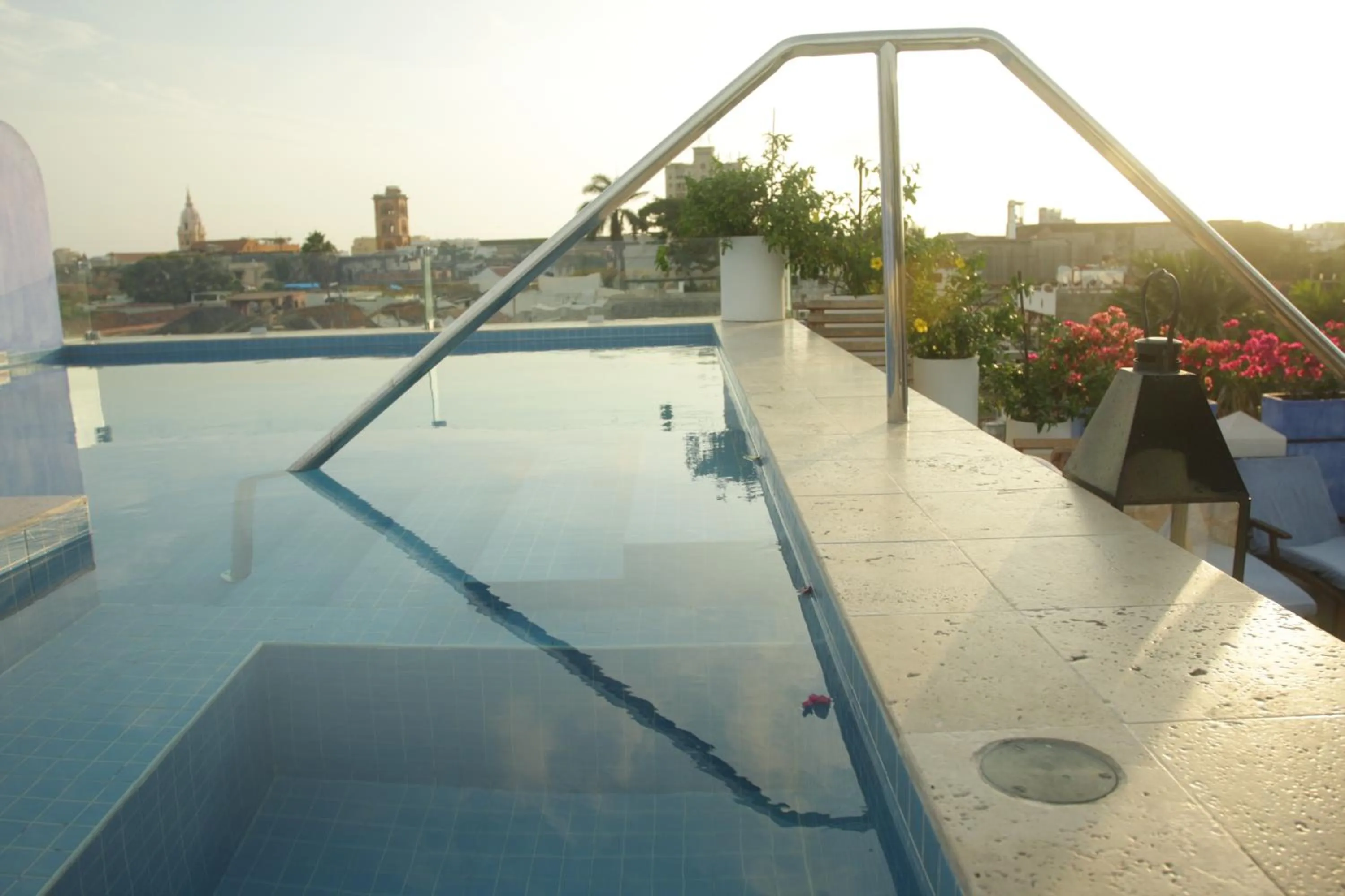 Swimming pool in Hotel Casa Quero