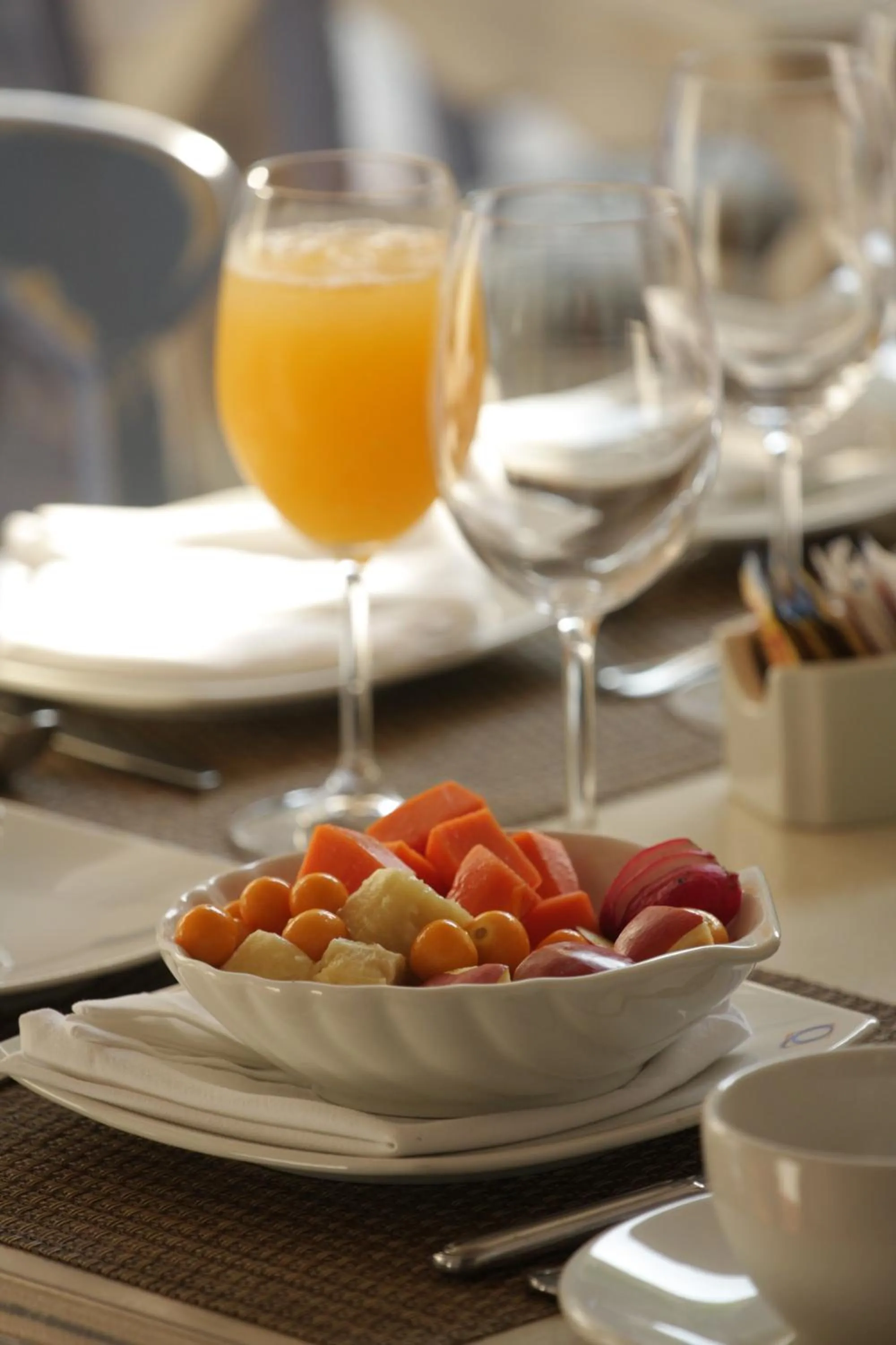 Food and drinks in Hotel Casa Quero