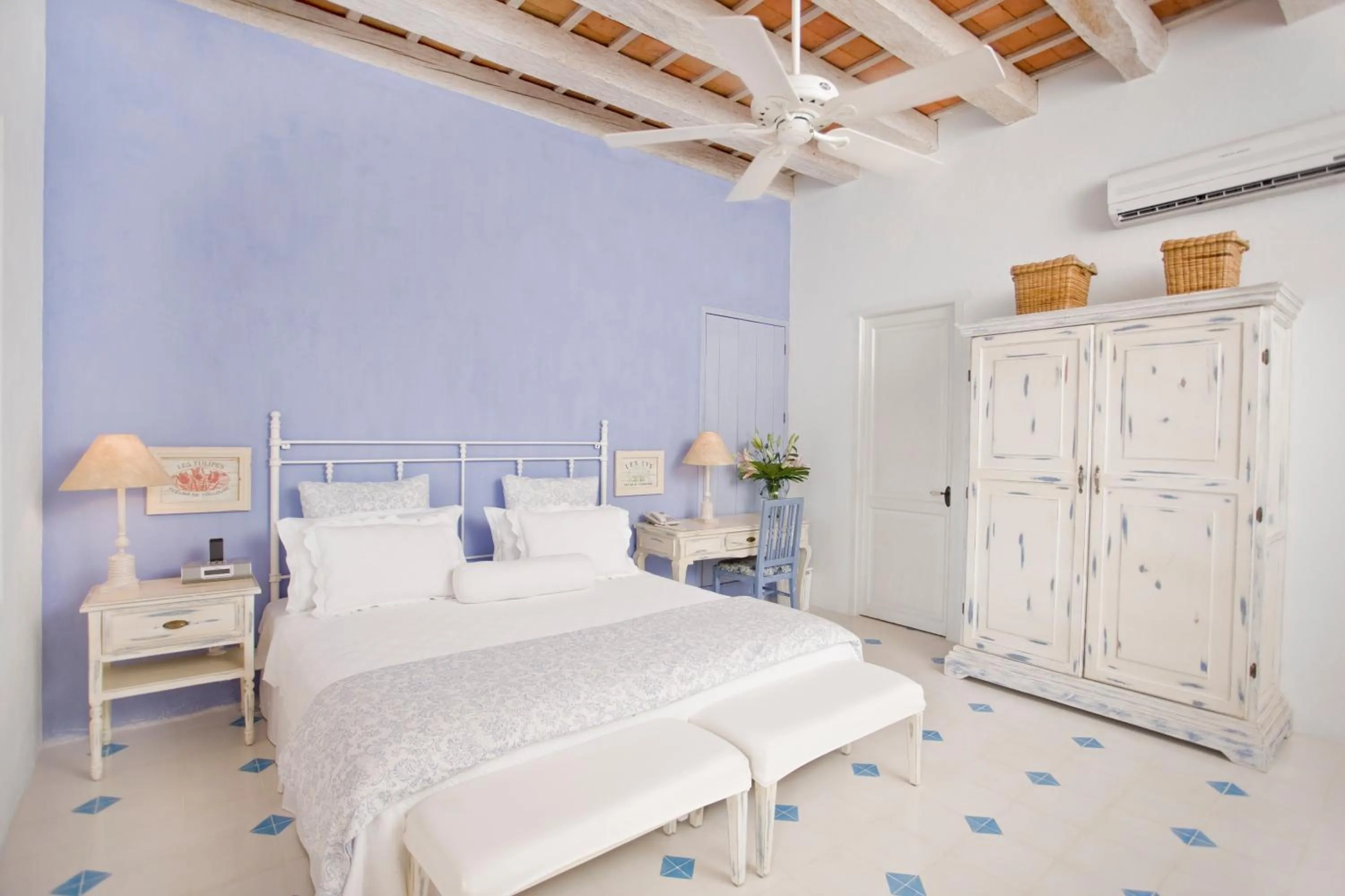 Bed in Hotel Casa Quero