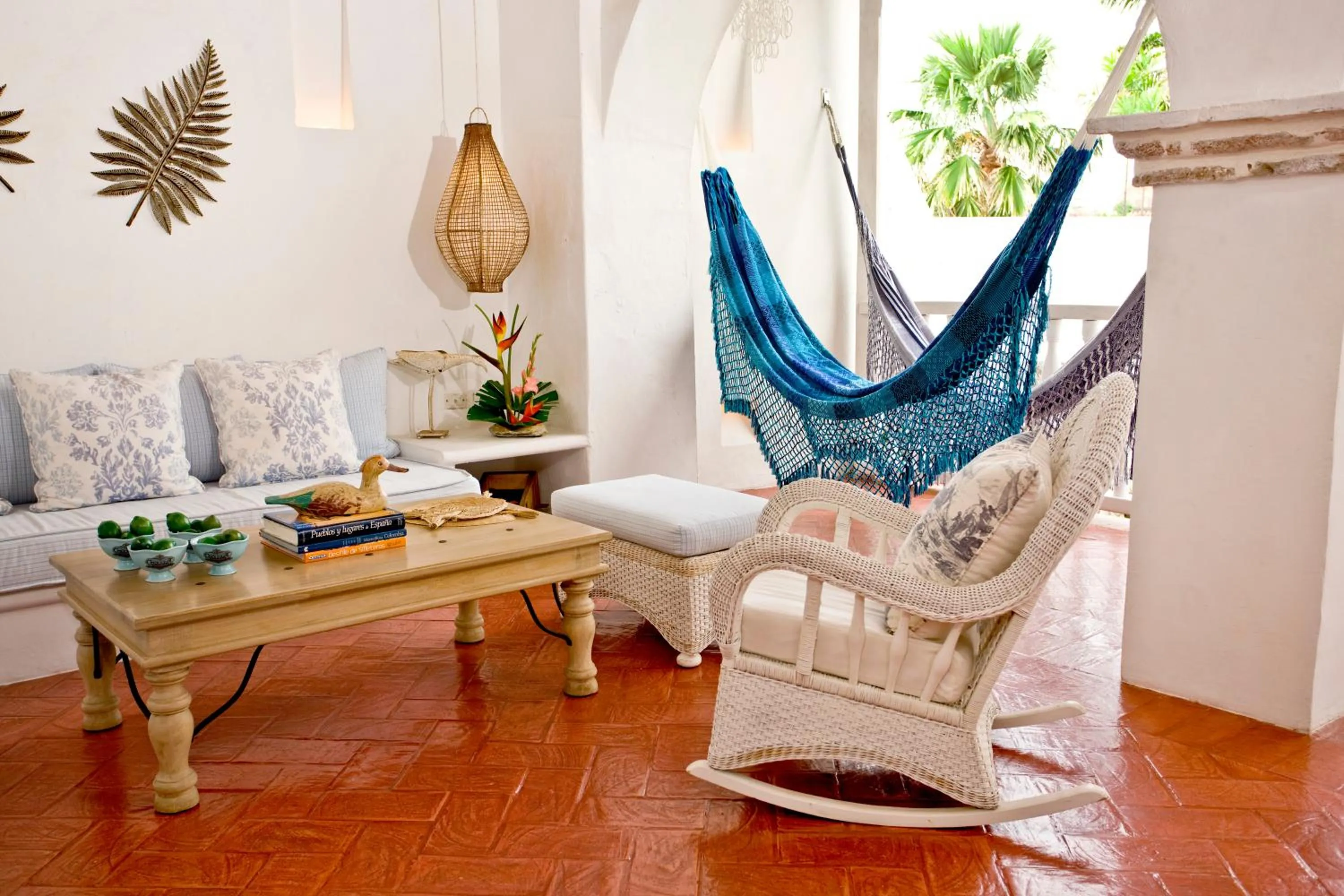 Living room in Hotel Casa Quero