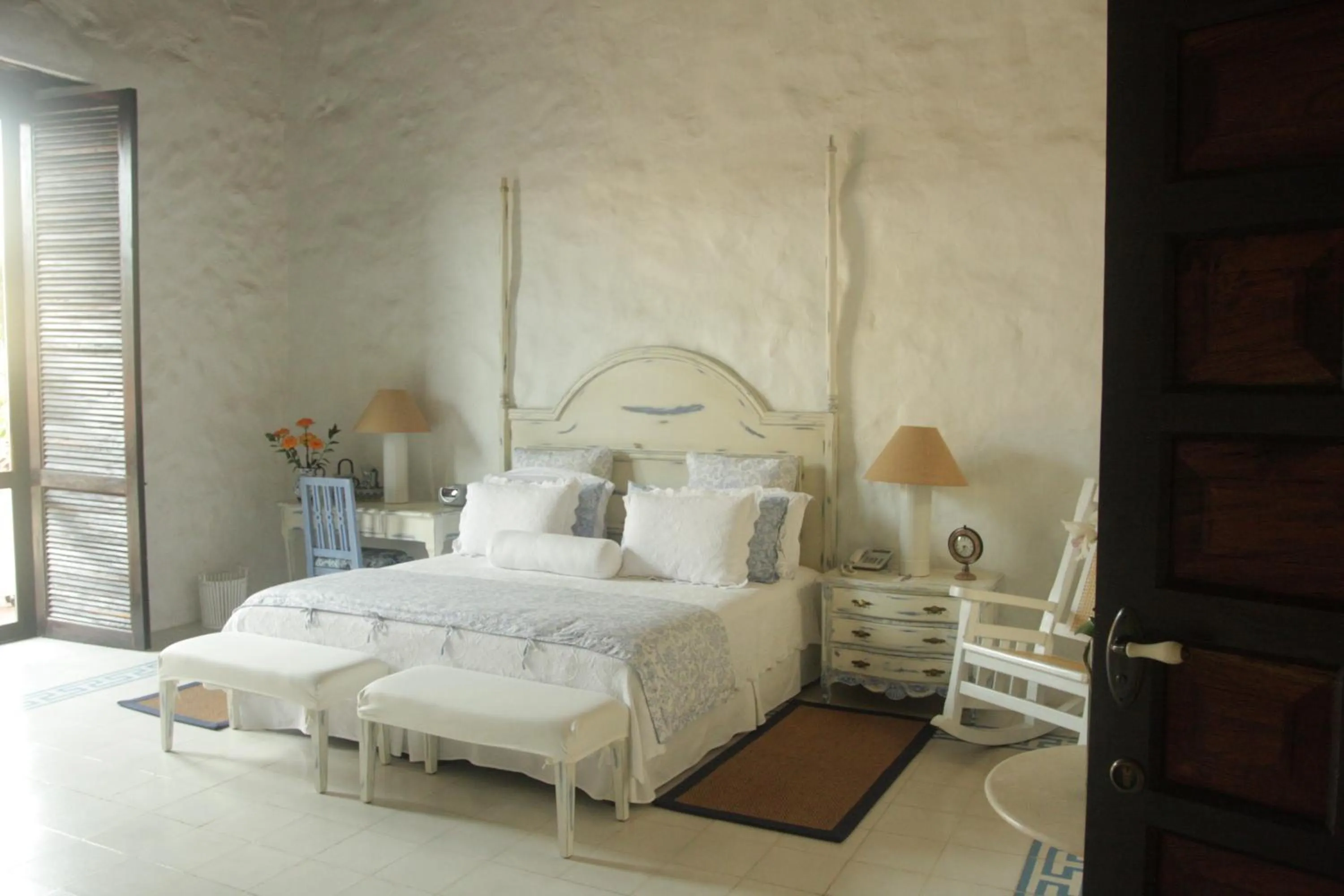 Bed in Hotel Casa Quero