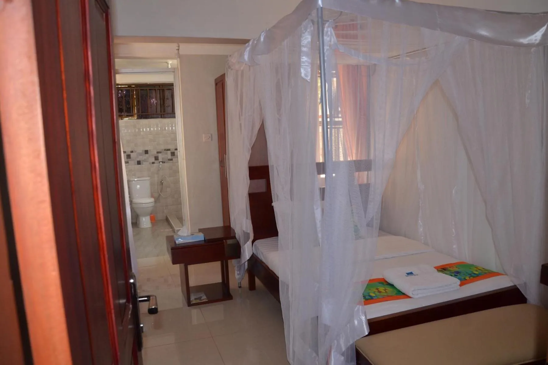 Bed in Sheevy"s Bed N Breakfast