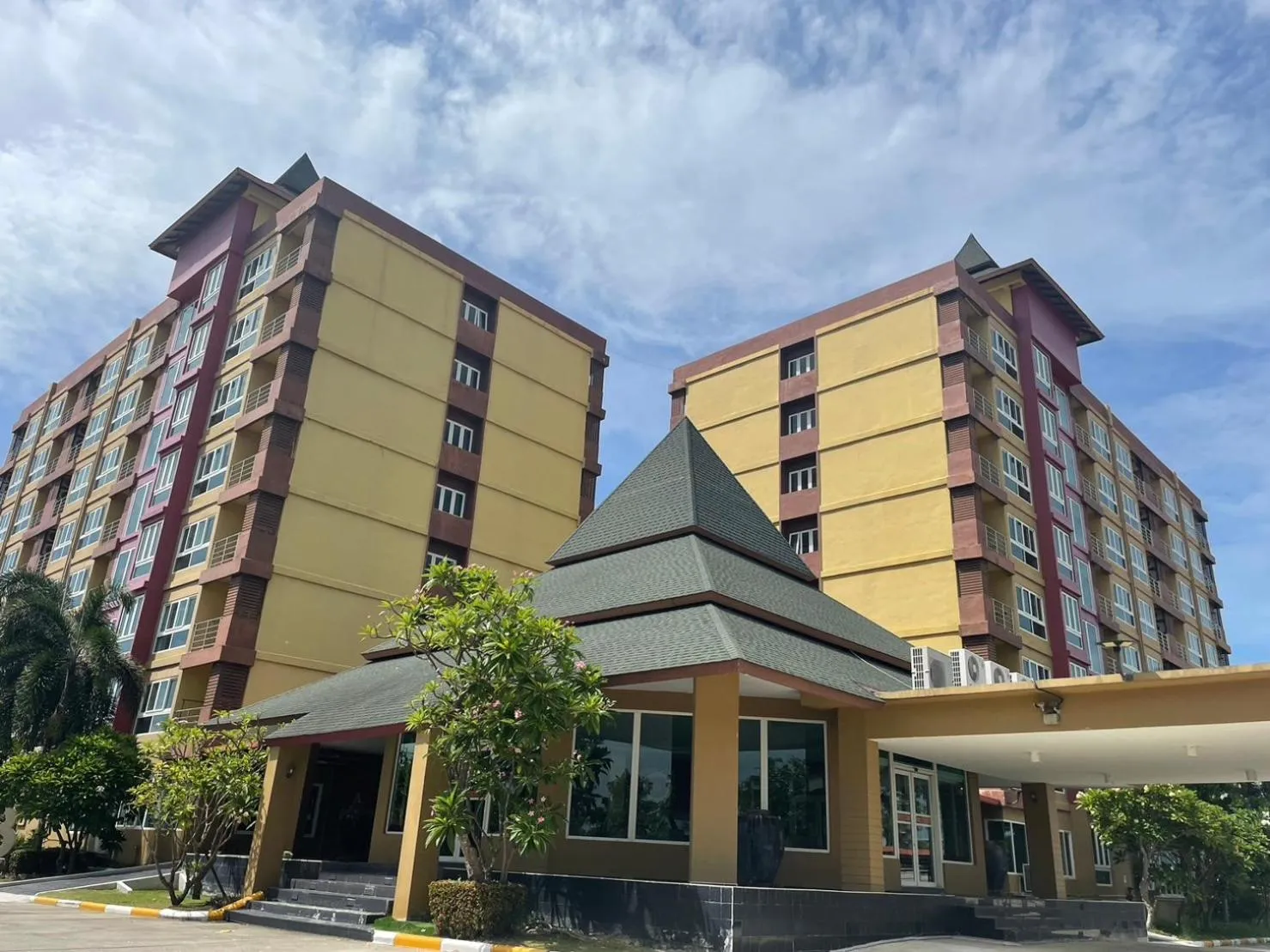 Property building in H2DO Hotel