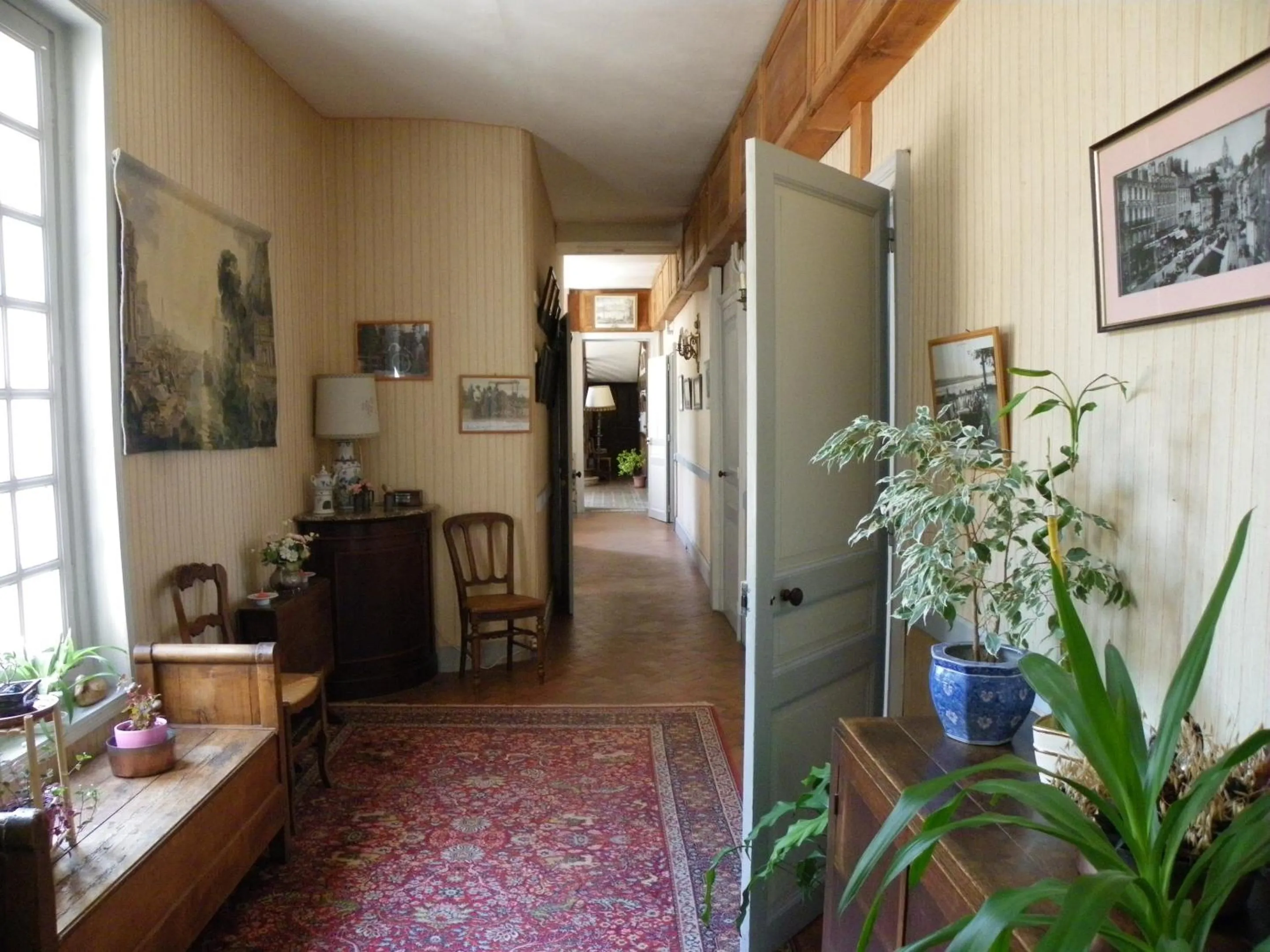 Lobby or reception in Château de Colliers