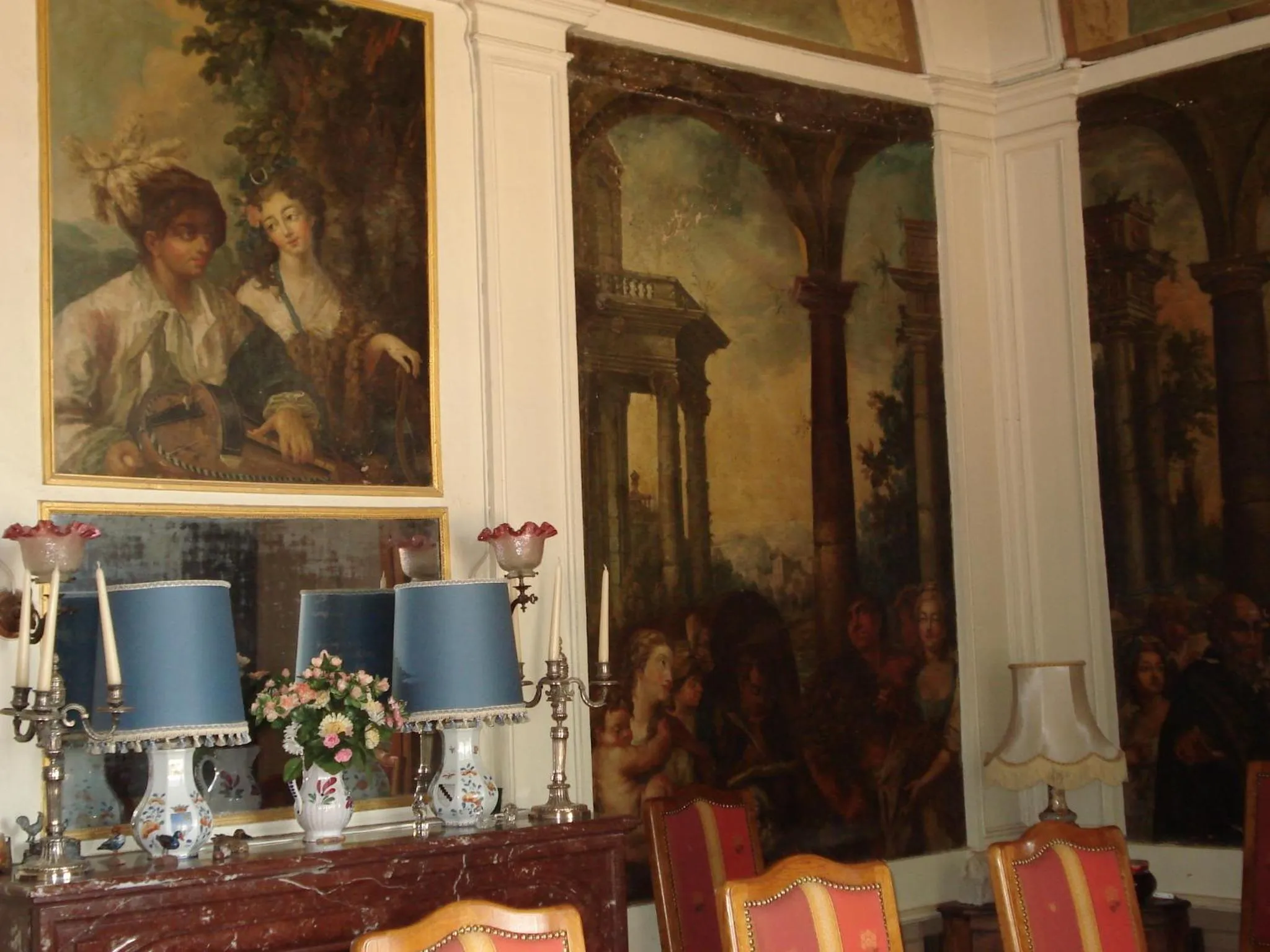 Dining area in Château de Colliers