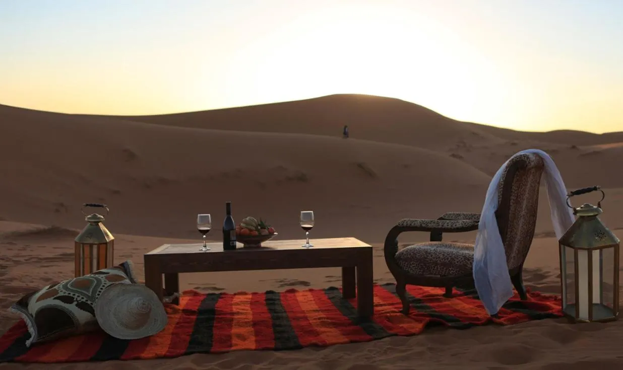 Natural landscape in Camp Sahara Holidays