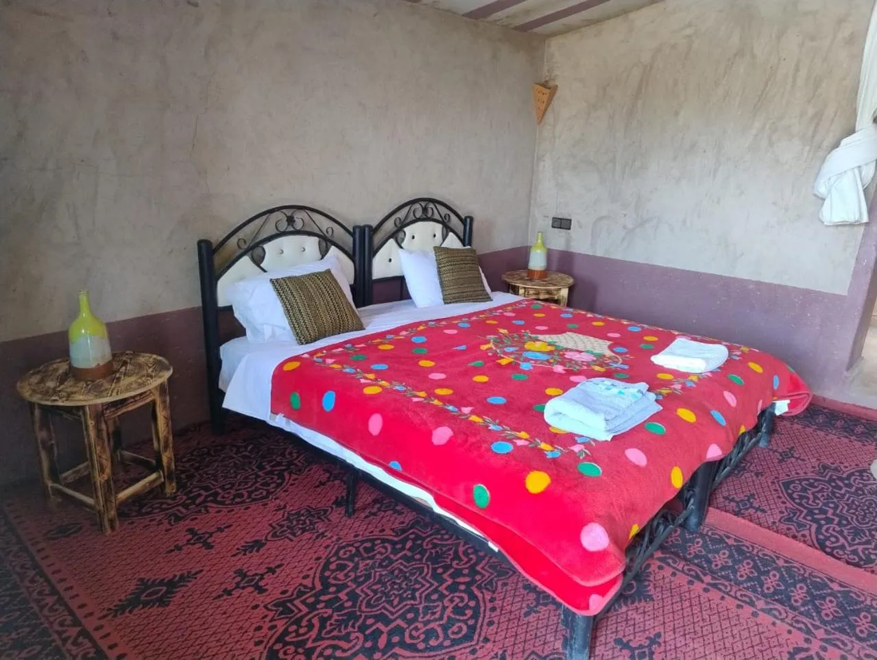 Bed in Camp Sahara Holidays