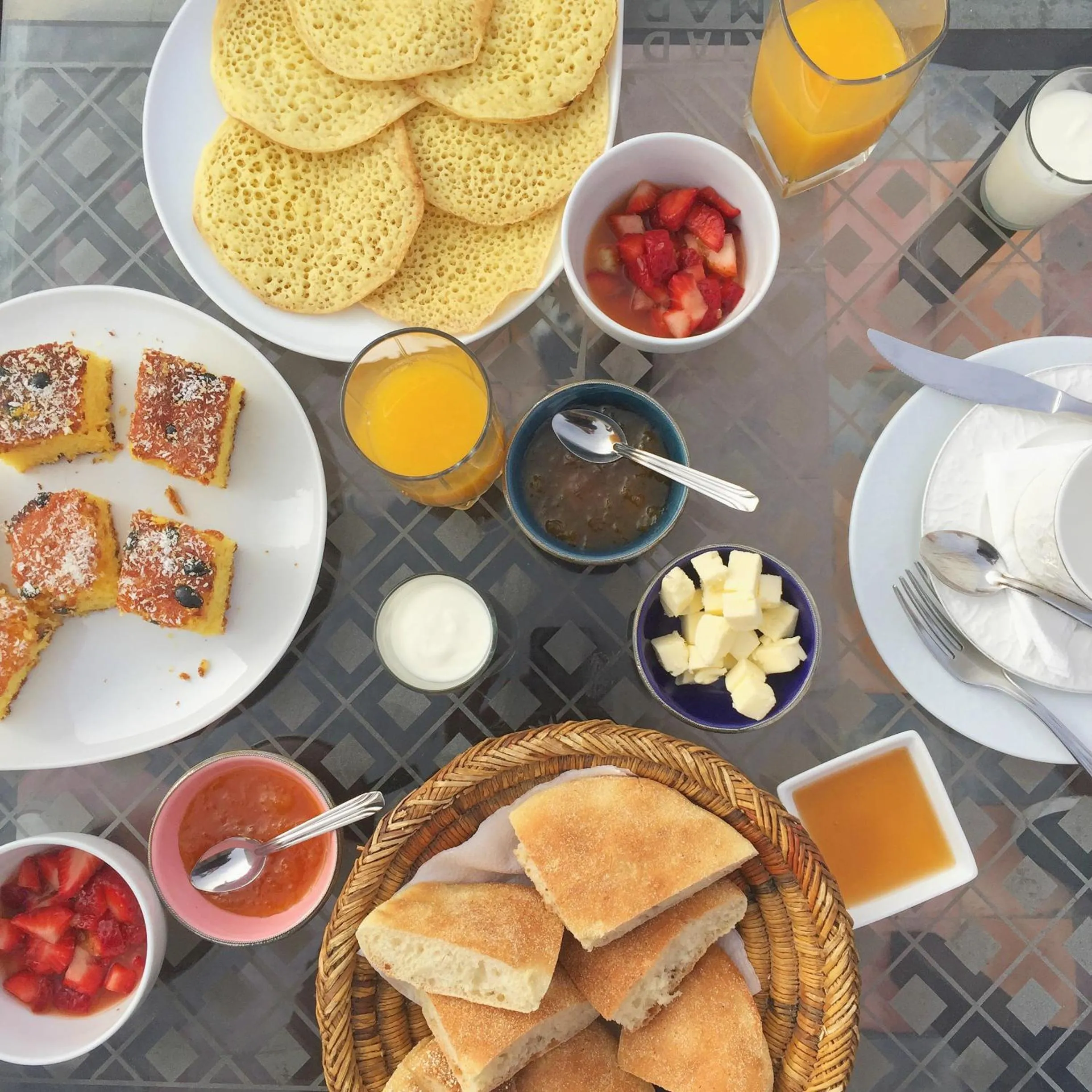 Breakfast in Camp Sahara Holidays