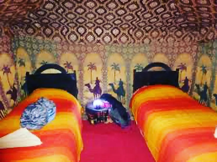 Bed in Camp Sahara Holidays