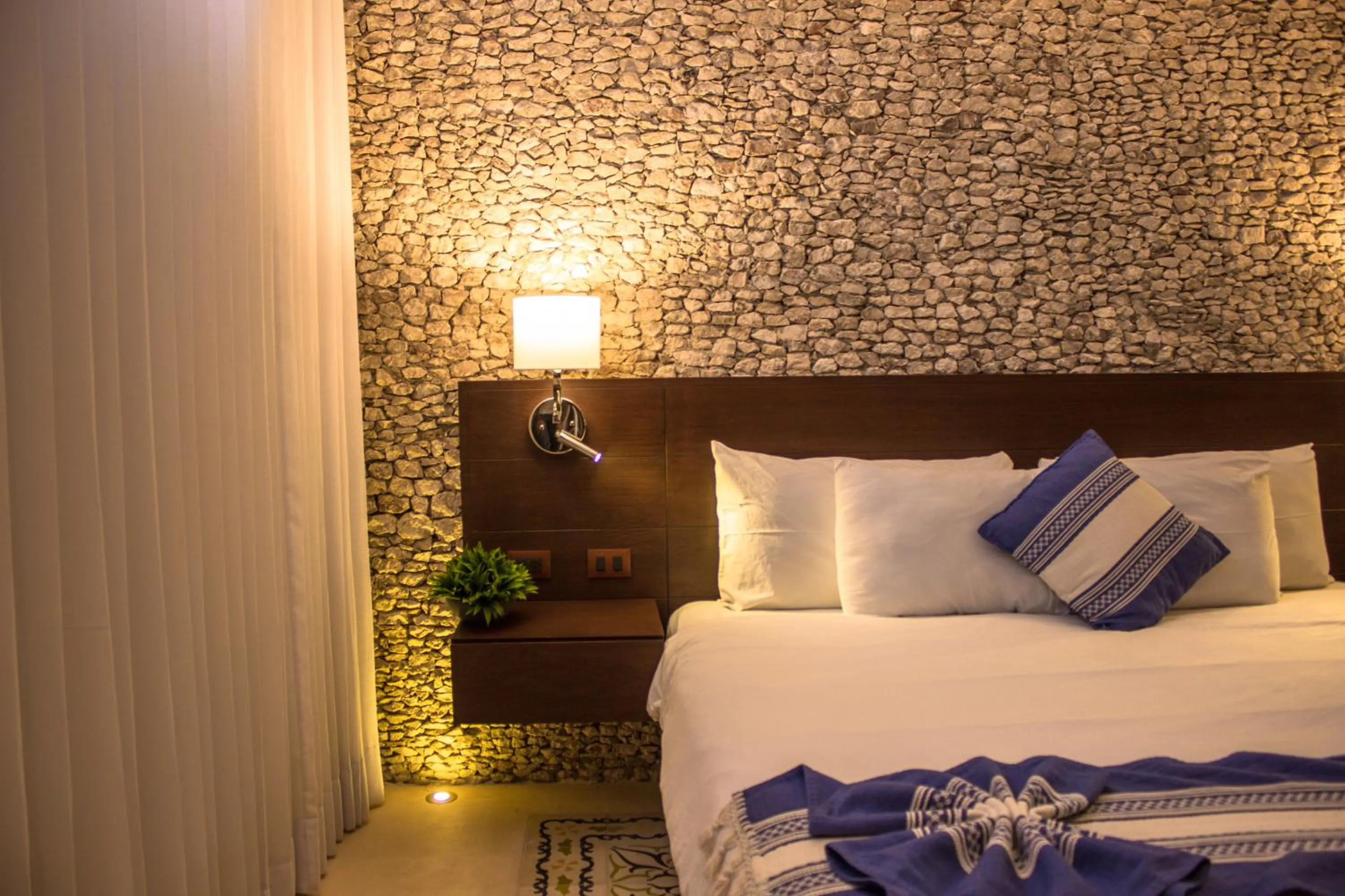 Bed in Hotel Marionetas