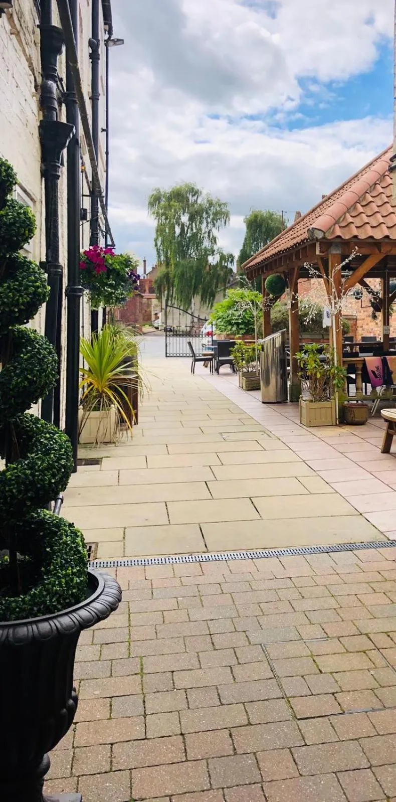 Patio in The Kings Head