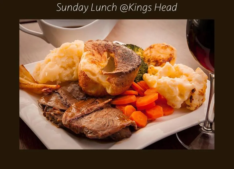 Lunch in The Kings Head