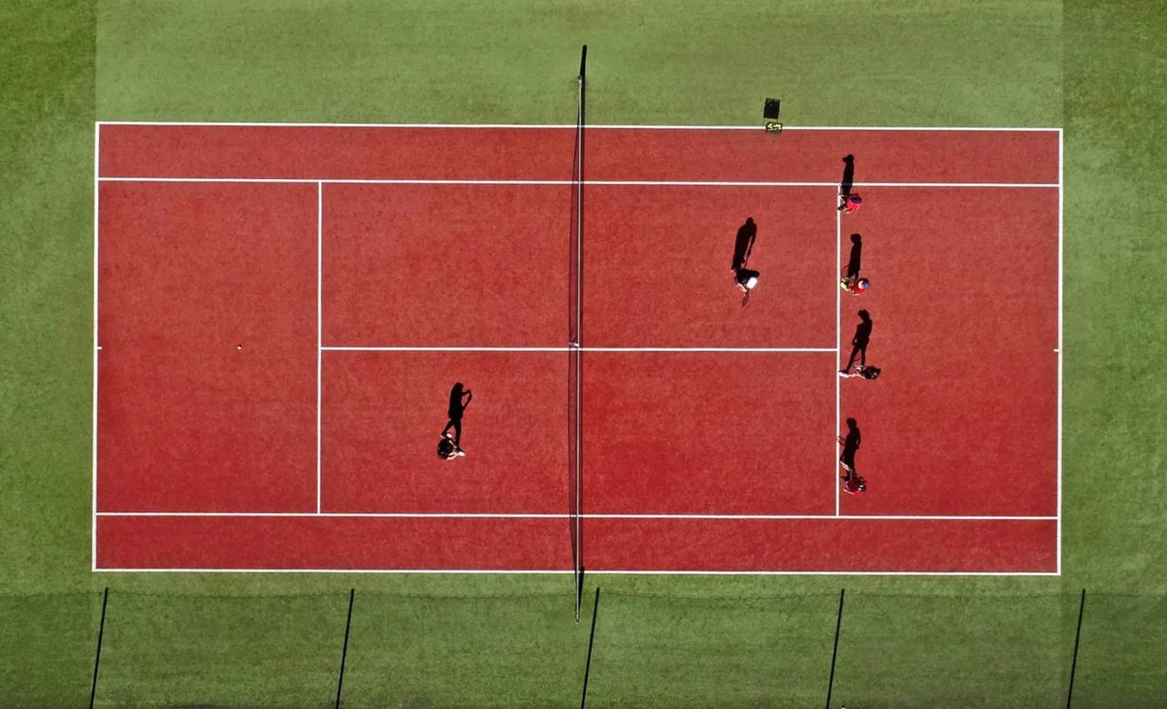 Tennis court in Hotel Galion