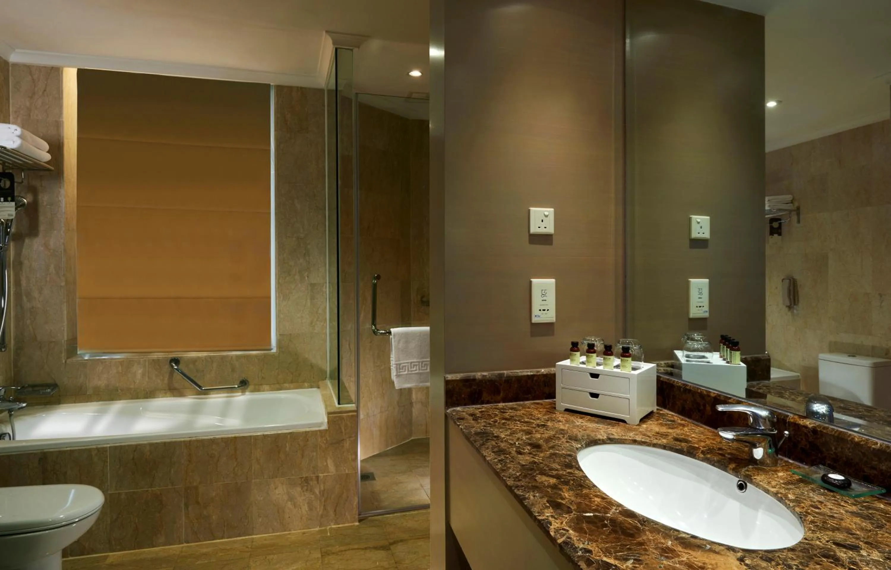 Bathroom in Pullman Kuala Lumpur City Centre Hotel & Residences