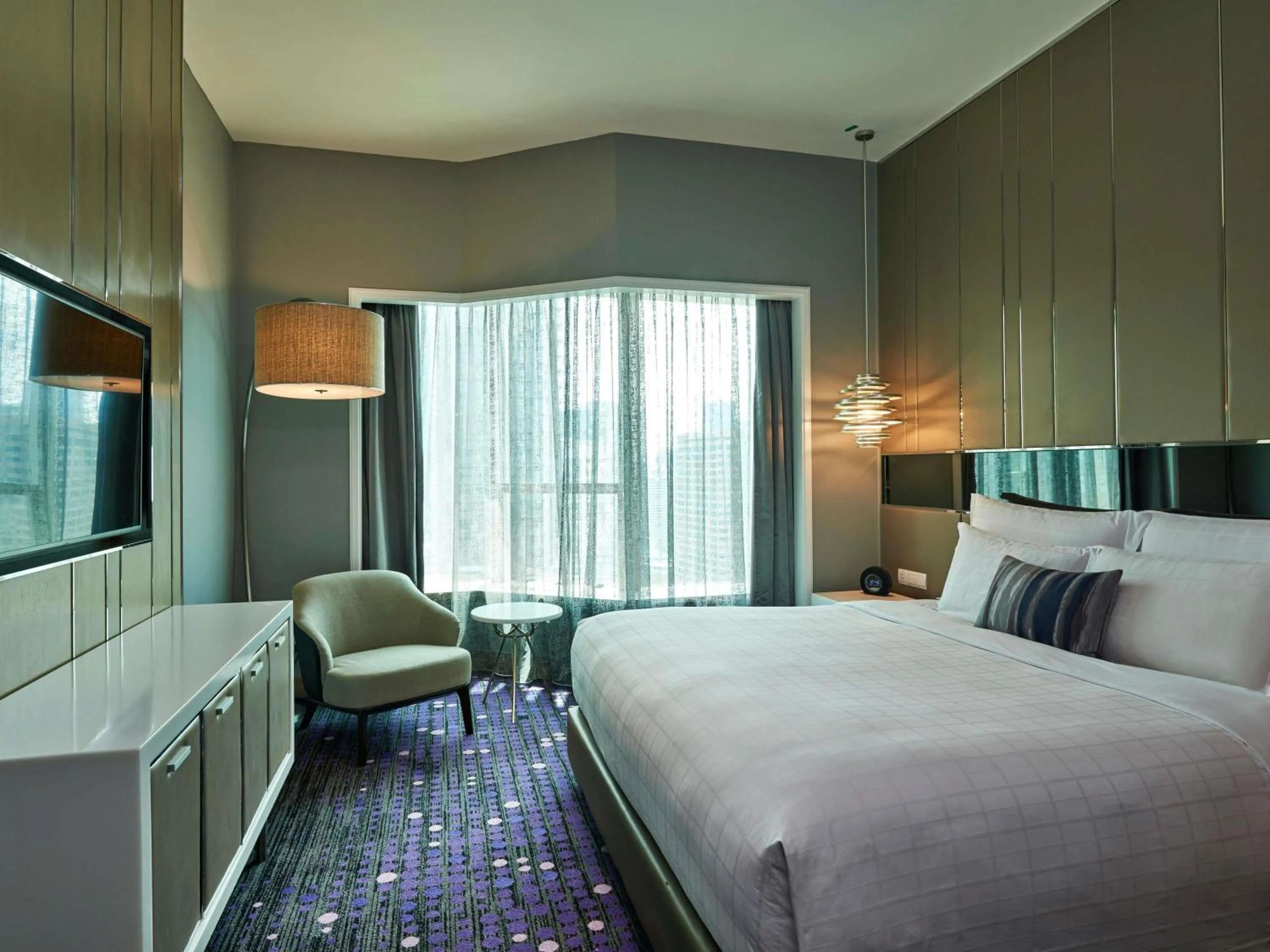 Bedroom, Bed in Pullman Kuala Lumpur City Centre Hotel & Residences