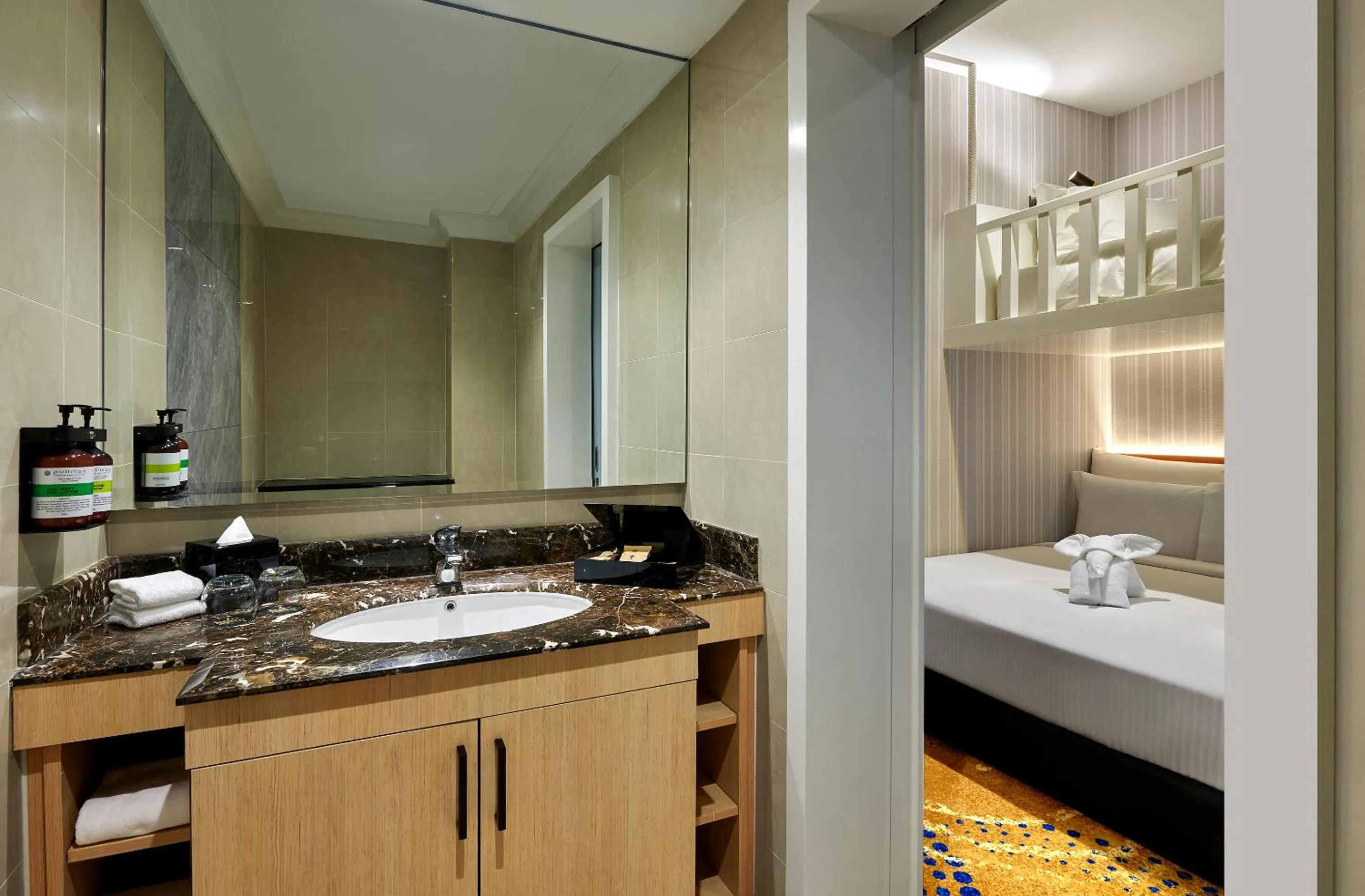 Bathroom in Pullman Kuala Lumpur City Centre Hotel & Residences