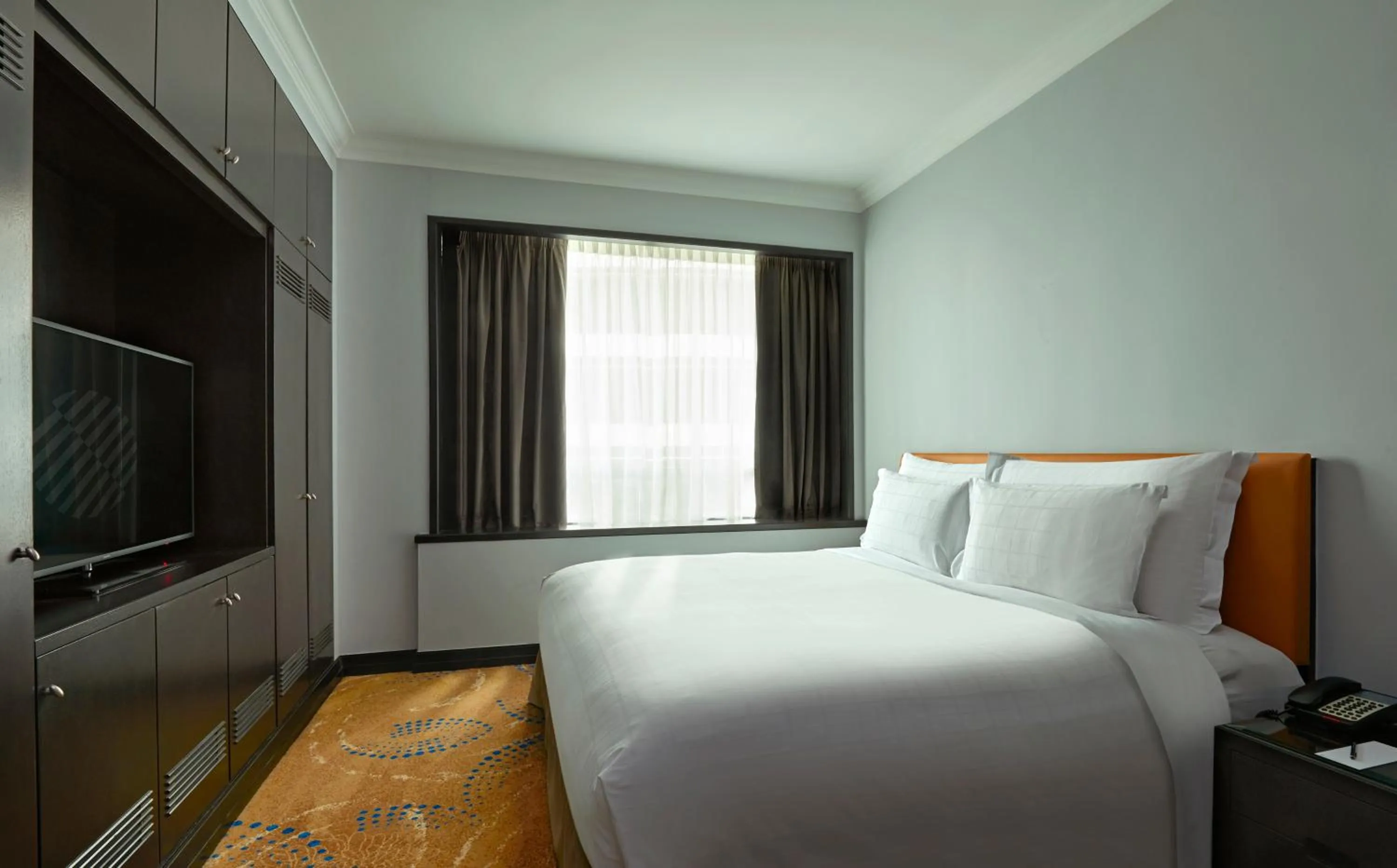 Bed in Pullman Kuala Lumpur City Centre Hotel & Residences